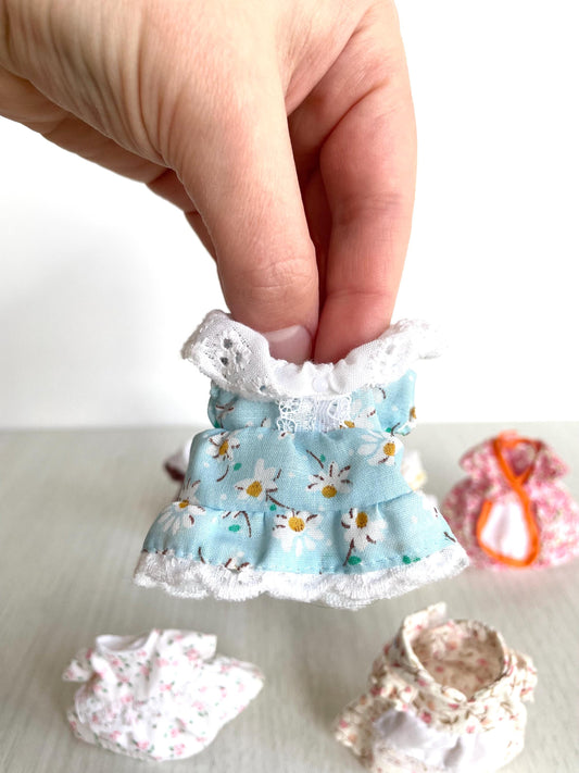 Calico Critters grandma dresses, Sylvanian Families mom outifts