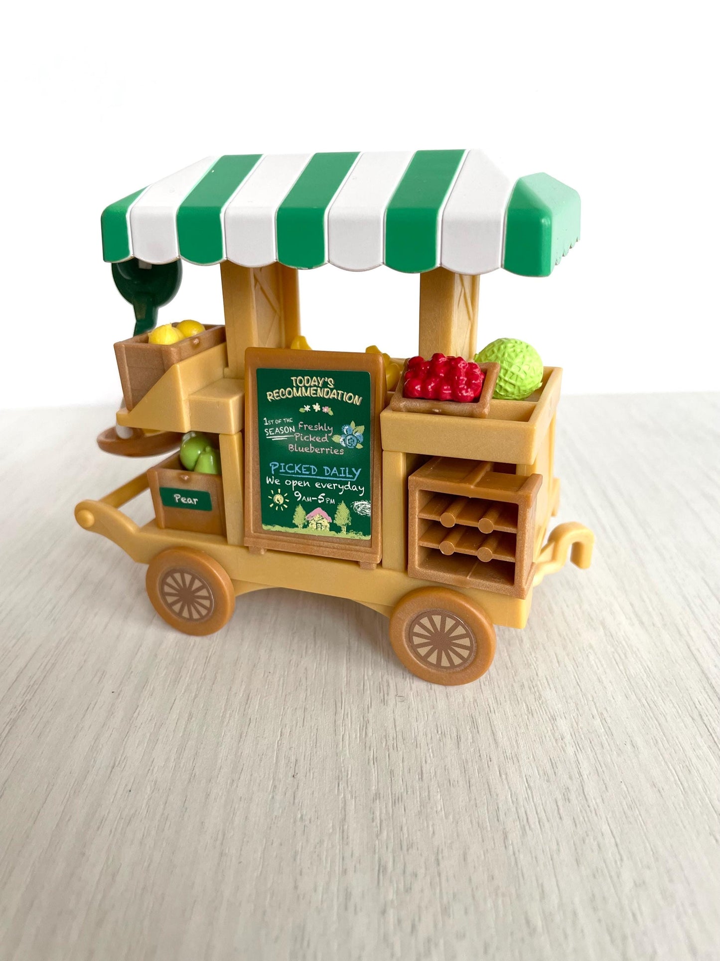 Calico Critters Fruit Wagon cart — Sylvanian Families