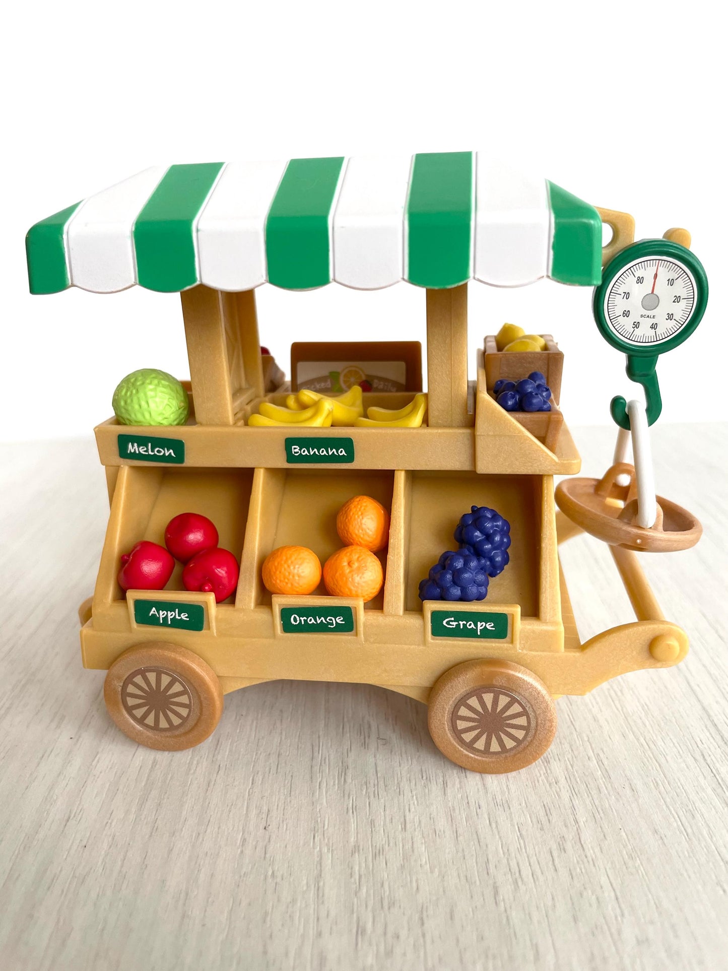Calico Critters Fruit Wagon cart — Sylvanian Families