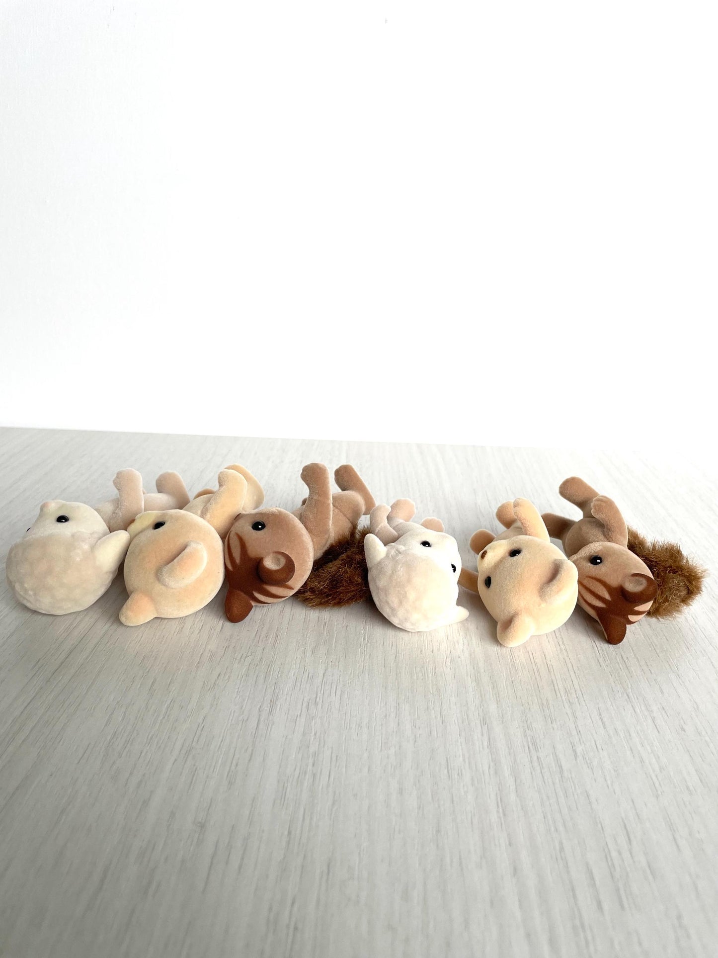 stocking stuffer animal figurines for dollhouses, Calico Critters spare sheep, cuddle bears, walnut squirrels, critters — Sylvanian Families