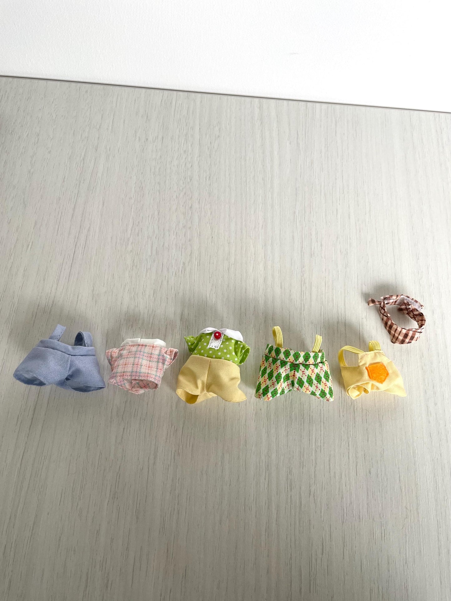 Clothes for Calico Critters, spare kid brother outfits, Sylvanian Families shirts, pants, overalls, handkerchief, you choose!