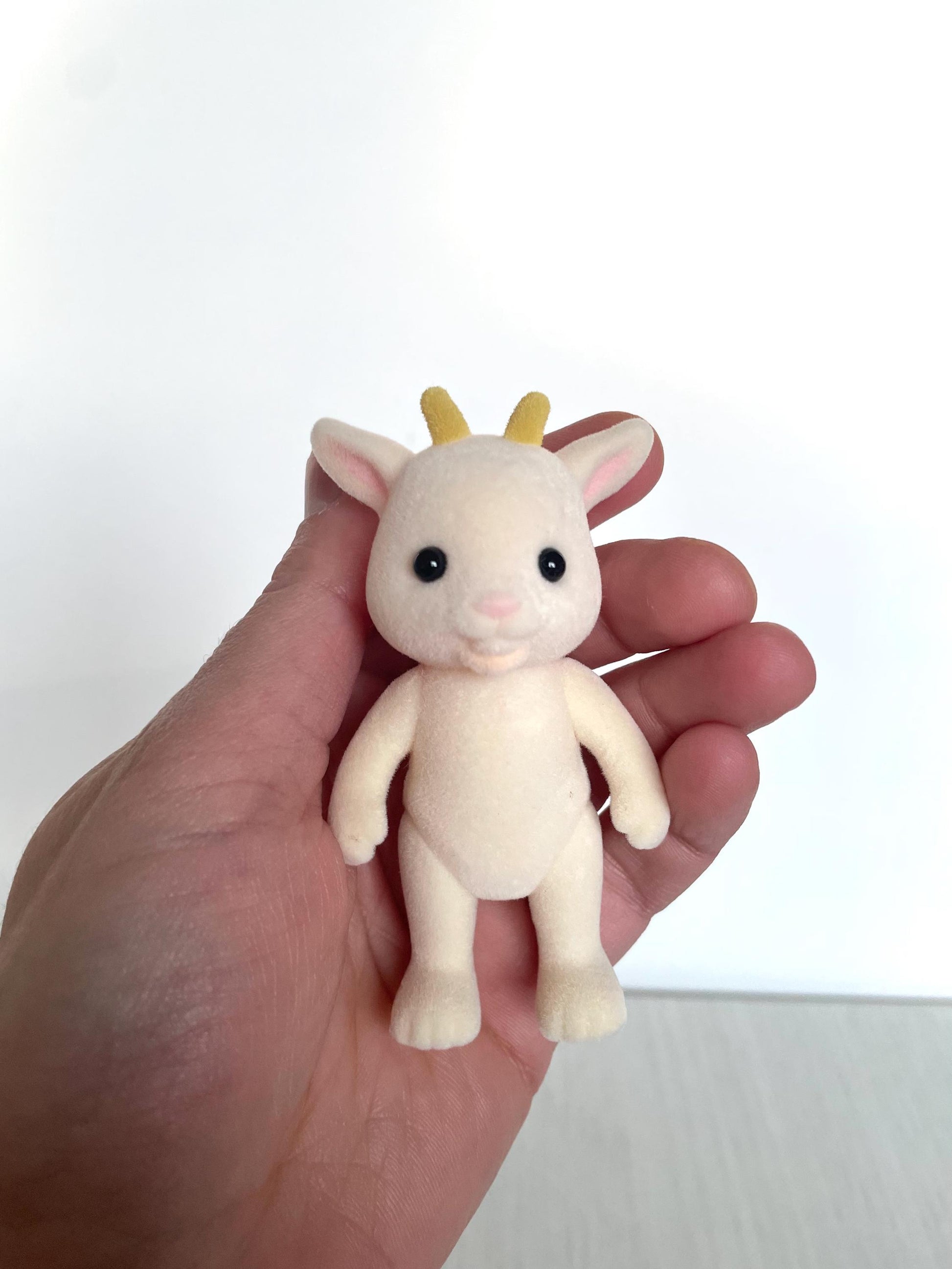 Adult daddy goat spare critter — brand new Calico Critters / Sylvanian Families figure, naked for customizing or replacement