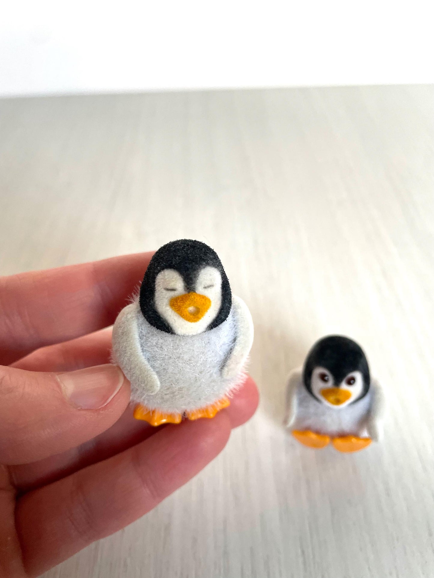 Calico Critters penguin babies, discontinued! Vintage sylvanian families