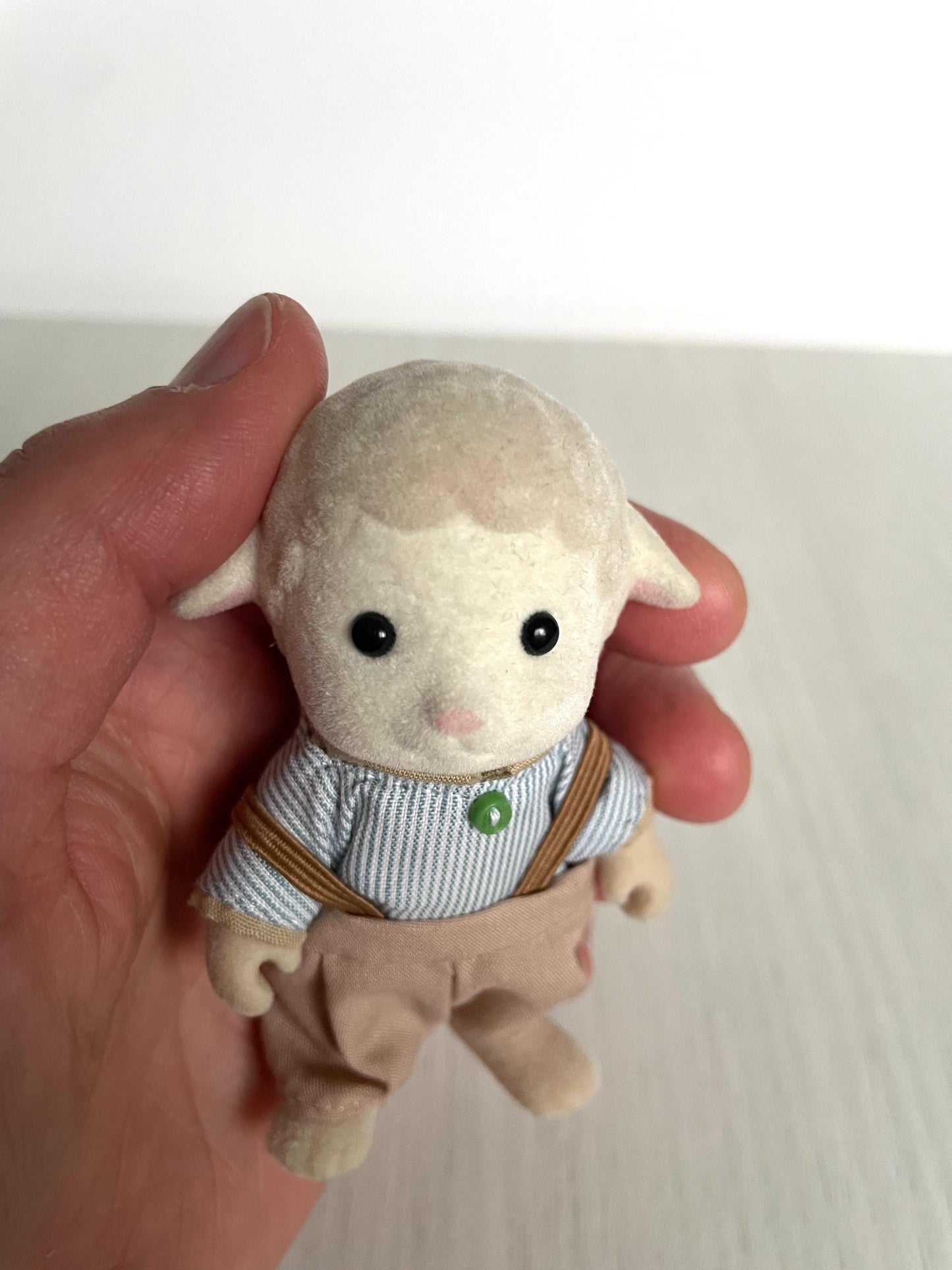Calico Critters Vintage Dale Sheep dad with gripping hands — Sylvanian Families