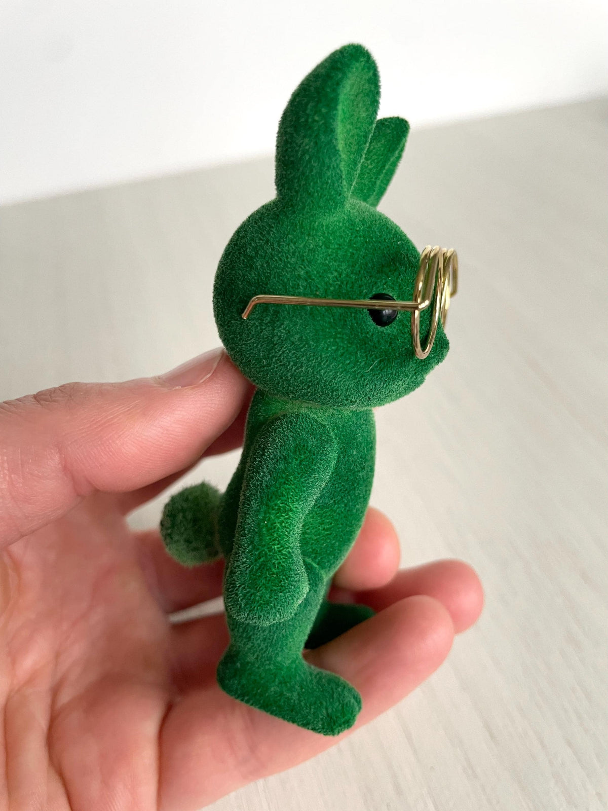 Calico Critters Green Rabbit with Wicked Glasses, Calico Critters Sylvanian Families, photo 8