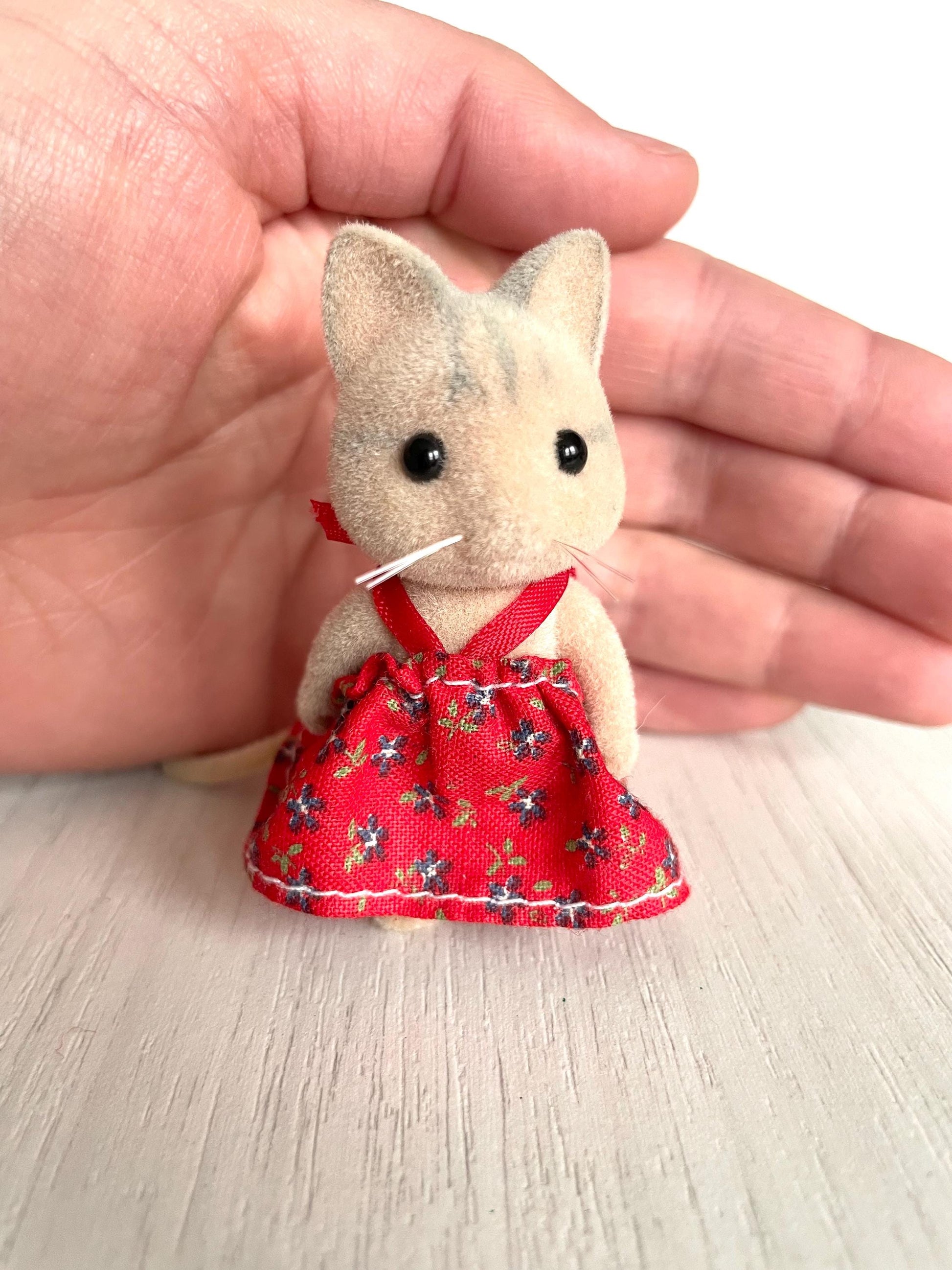 Catwood girl whiskers detail — Sylvanian Families / Calico Critters
