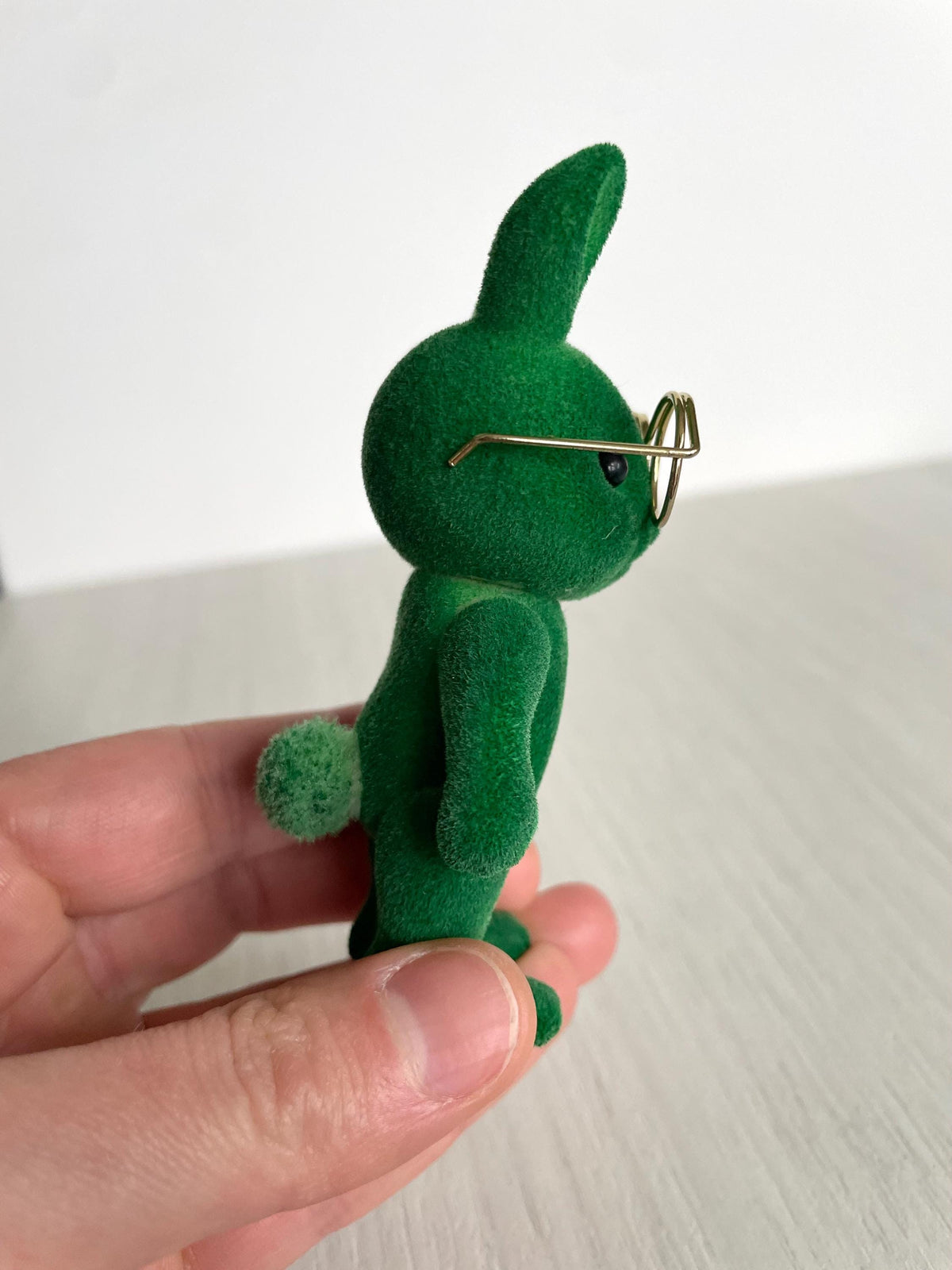 Calico Critters Green Rabbit with Wicked Glasses, Calico Critters Sylvanian Families, photo 4