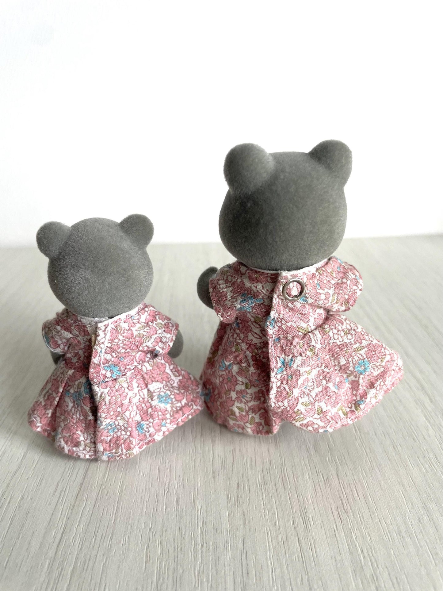 Vintage Tomy UK Evergreen bear detail — Sylvanian Families / Calico Critters