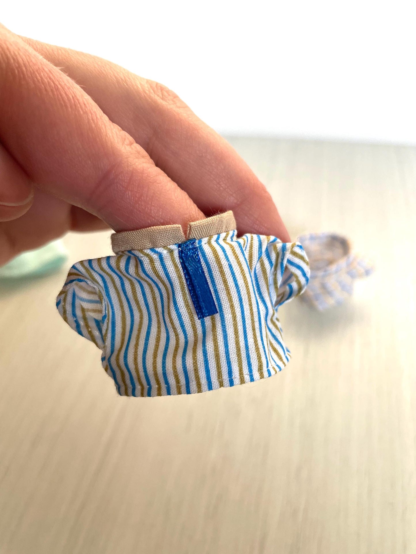 Clothes for Calico Critters, spare adult dad outfits, Sylvanian Families shirts with pants