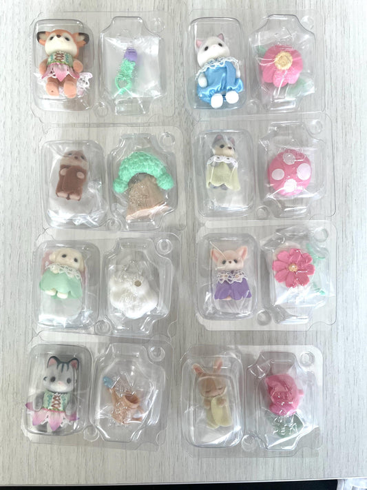 Calico Critters Blooming Baby Friends Series blind bag figures revealed new in package