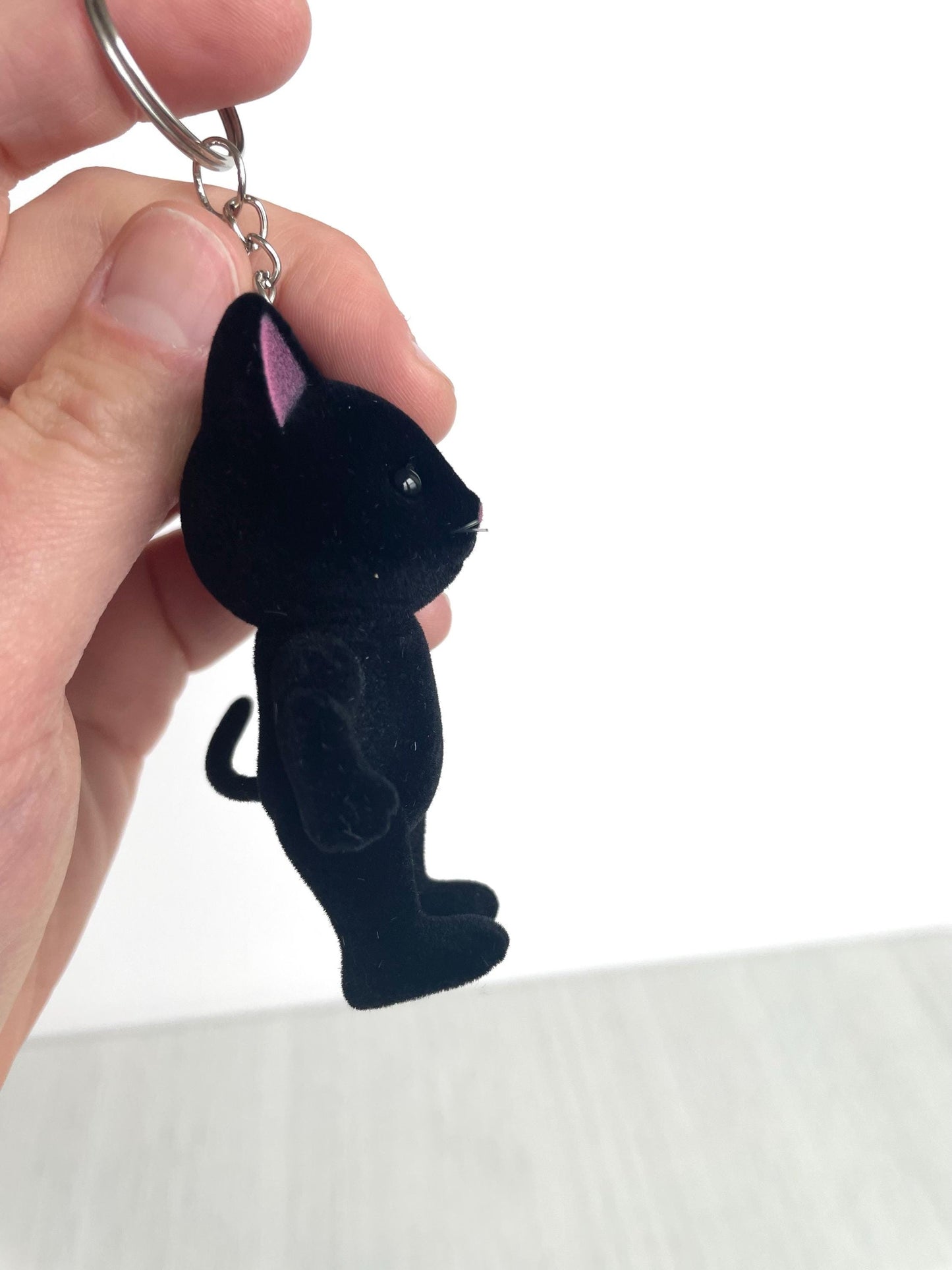 Black Cat Keychain, Calico Critters Lover Gift — Sylvanian Families