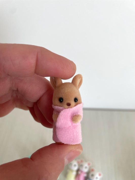 Infant Kangaroo spare critter — brand new Calico Critters / Sylvanian Families figure, naked for customizing or replacement