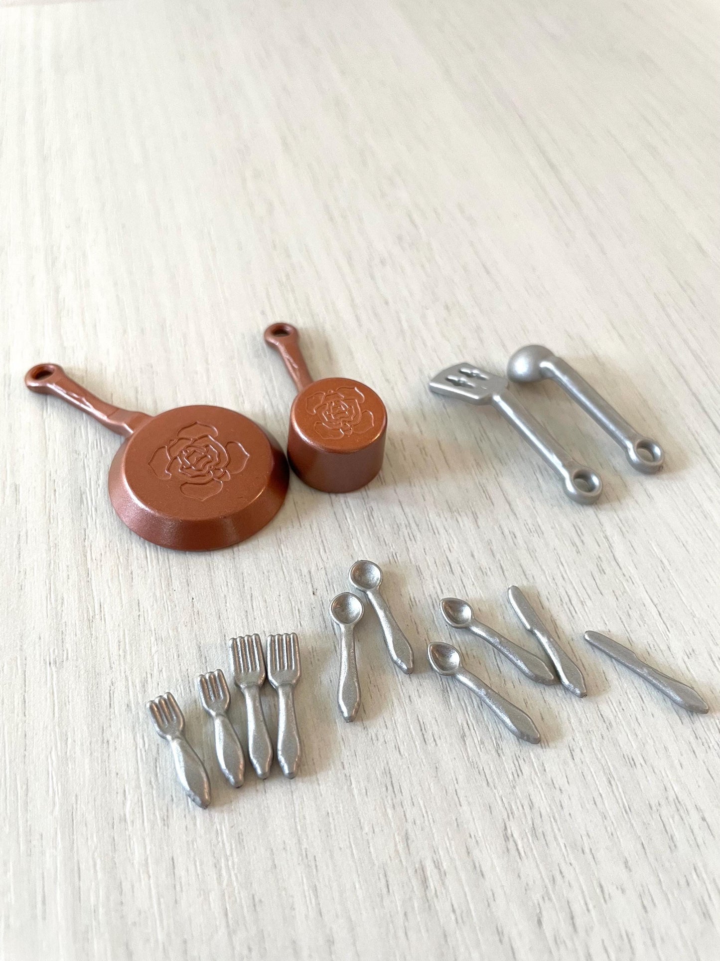 Calico Critters Dollhouse Miniature Cutlery and Glasses — Sylvanian Families