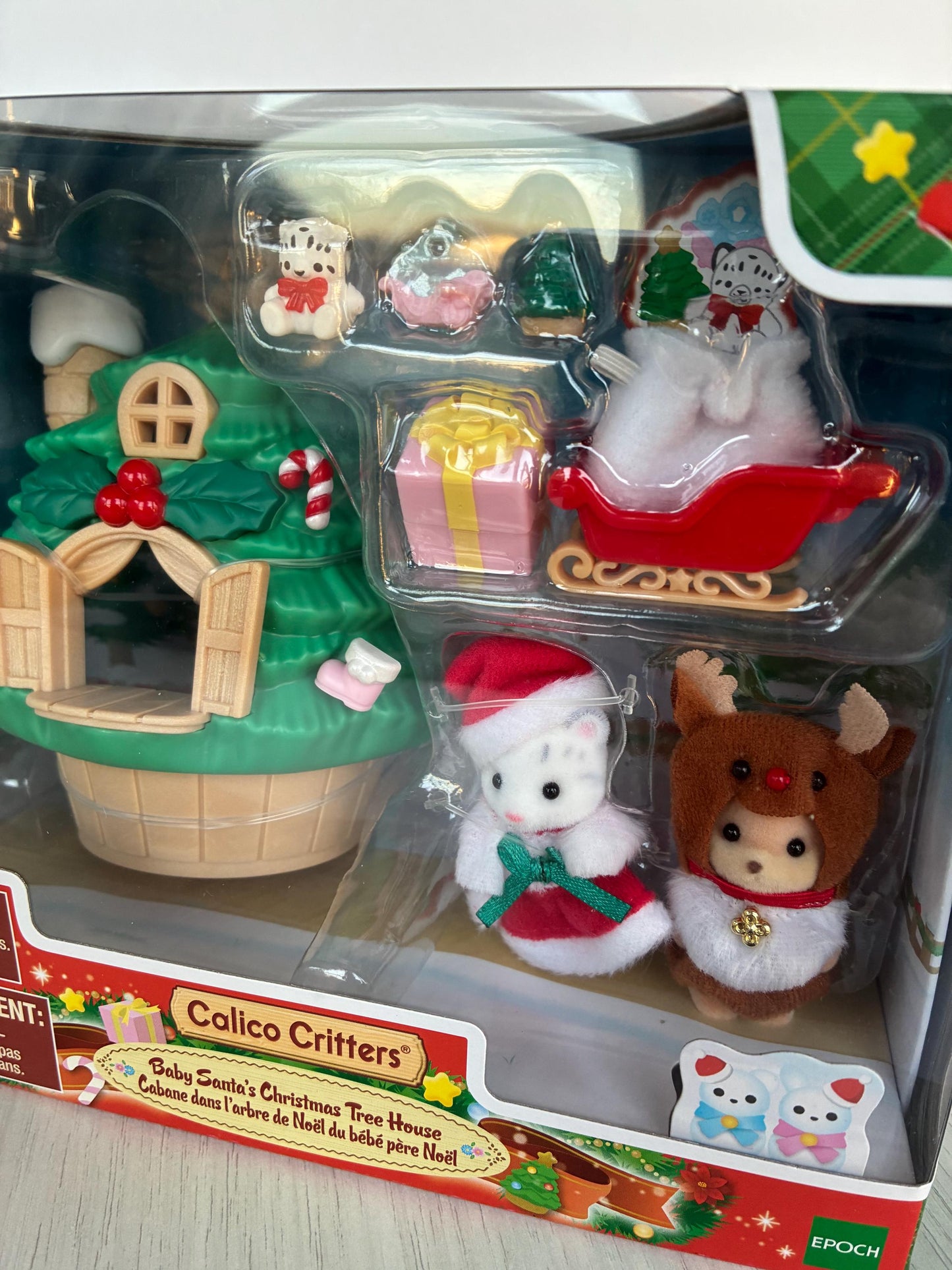 Calico Critters Christmas Treehouse Set — Sylvanian Families