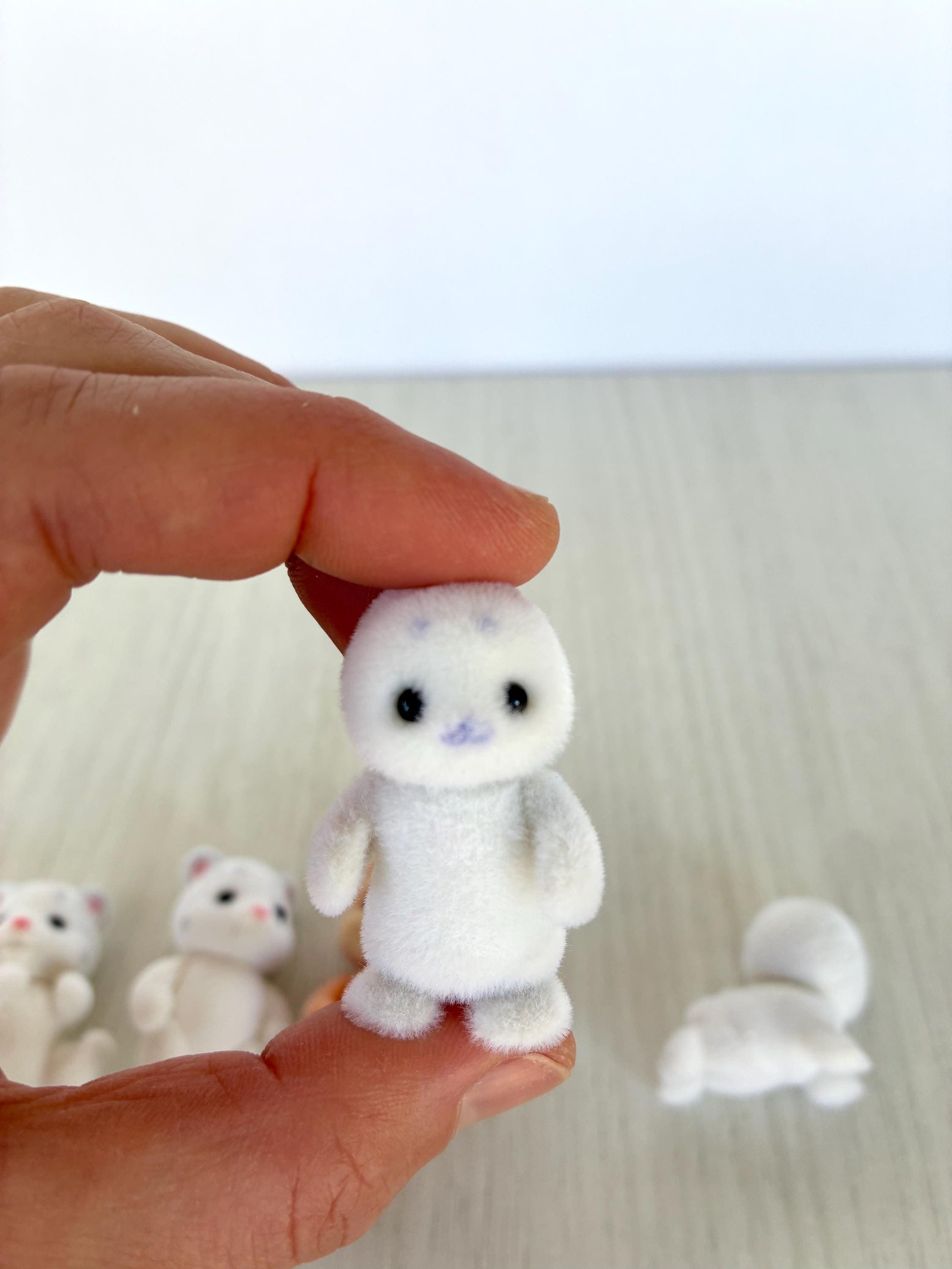 Baby Seal (standing) spare critter — brand new Calico Critters / Sylvanian Families figure, naked for customizing or replacement