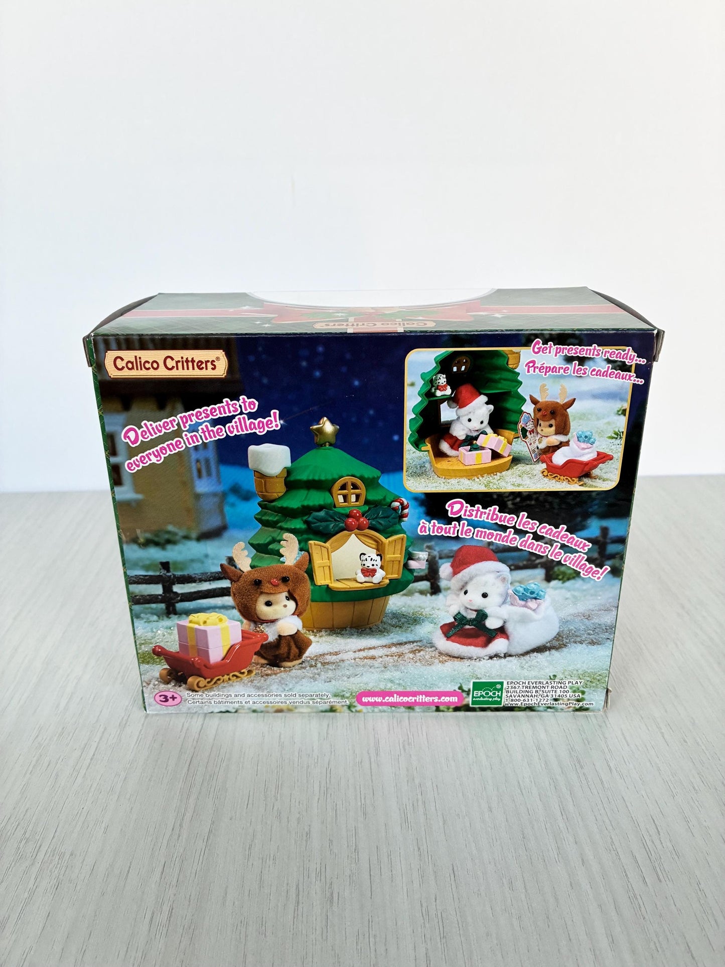 Calico Critters Christmas Treehouse Set — Sylvanian Families