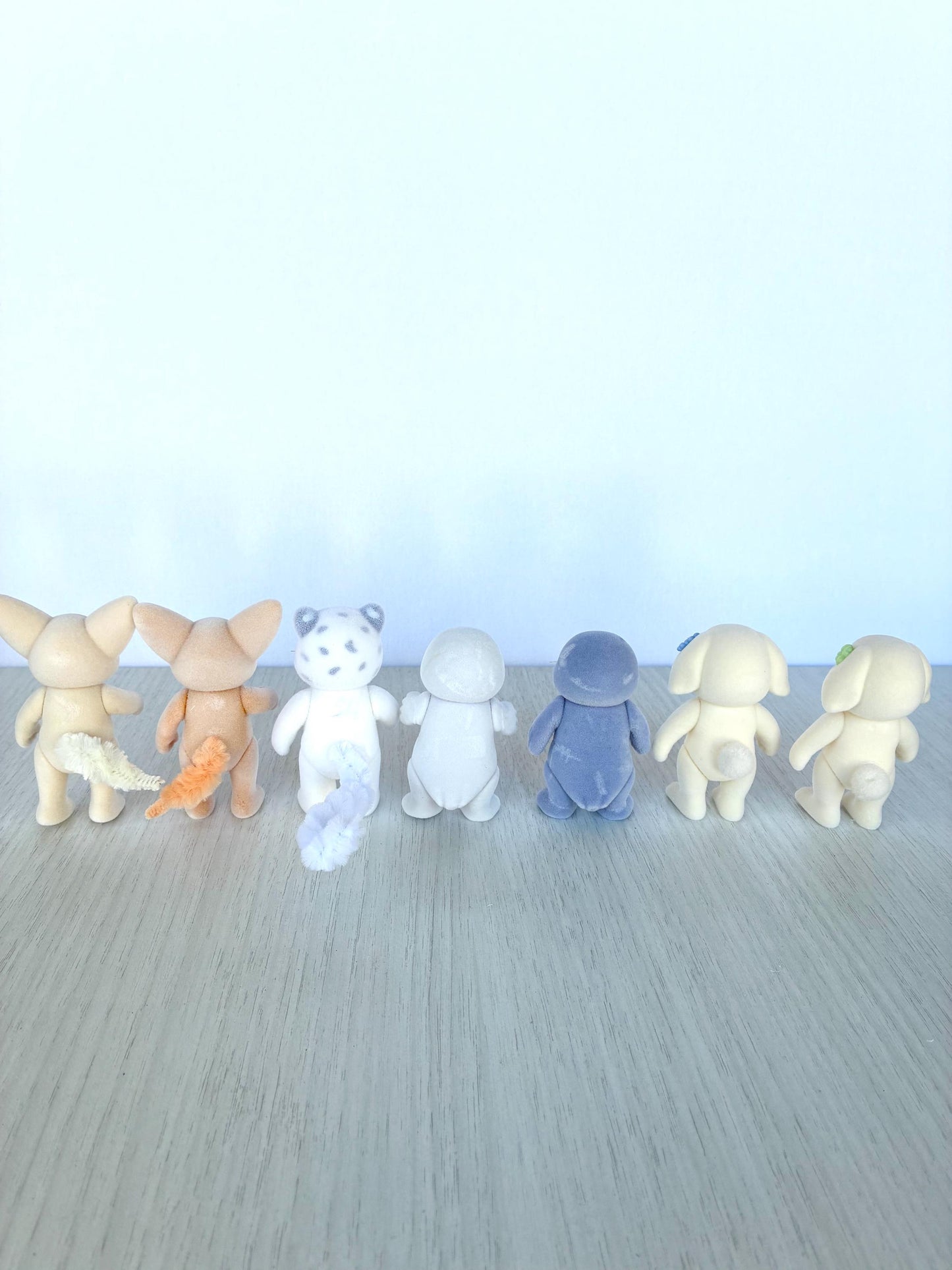 Calico Critters spare adults: snow leopard, fennec fox, seal, flora rabbits, brand new critters perfect for customizing — Sylvanian Families