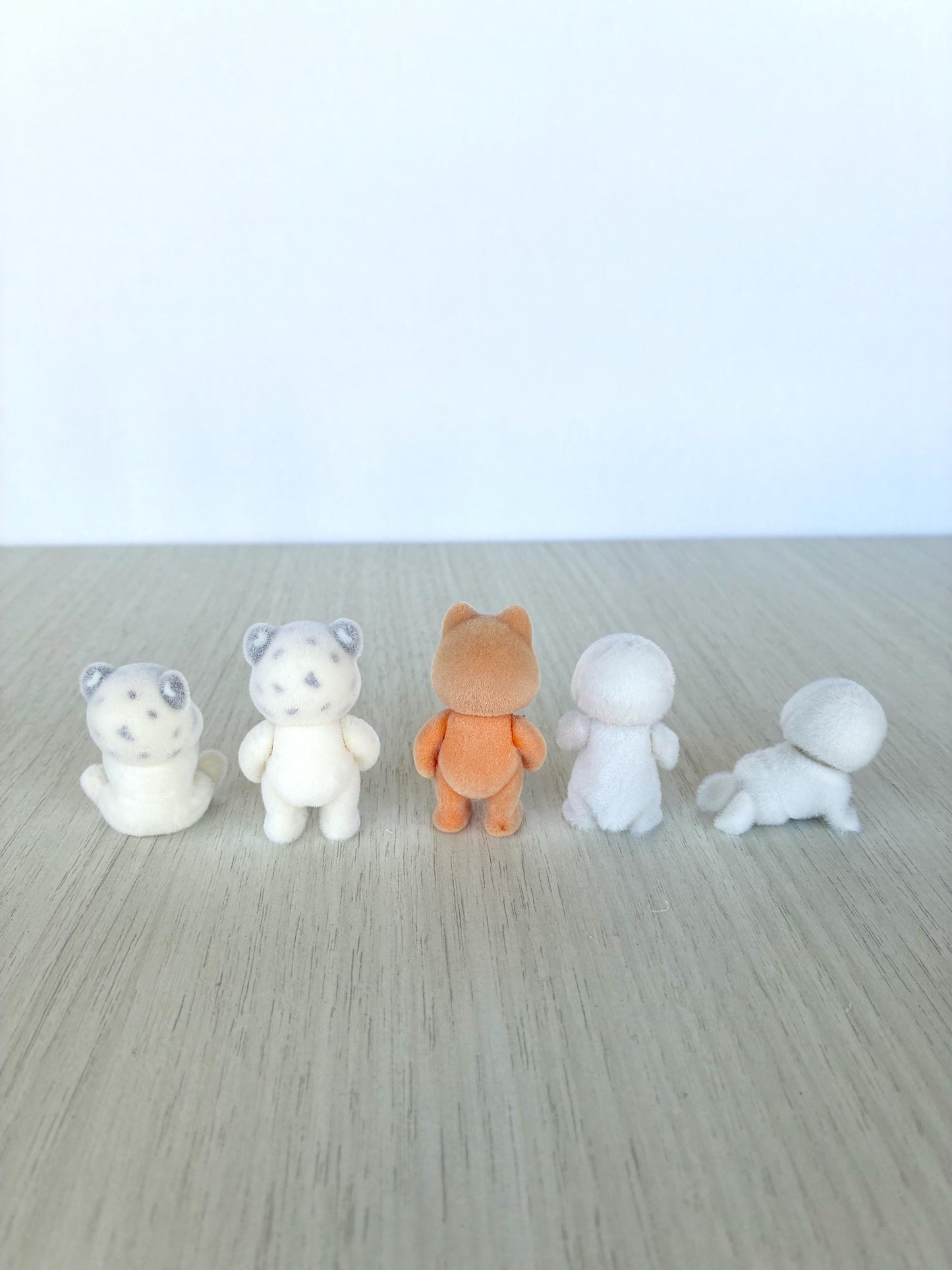Calico Critters snow leopard babies, seal baby, and caramel dog babies, pick one critter — Sylvanian Families