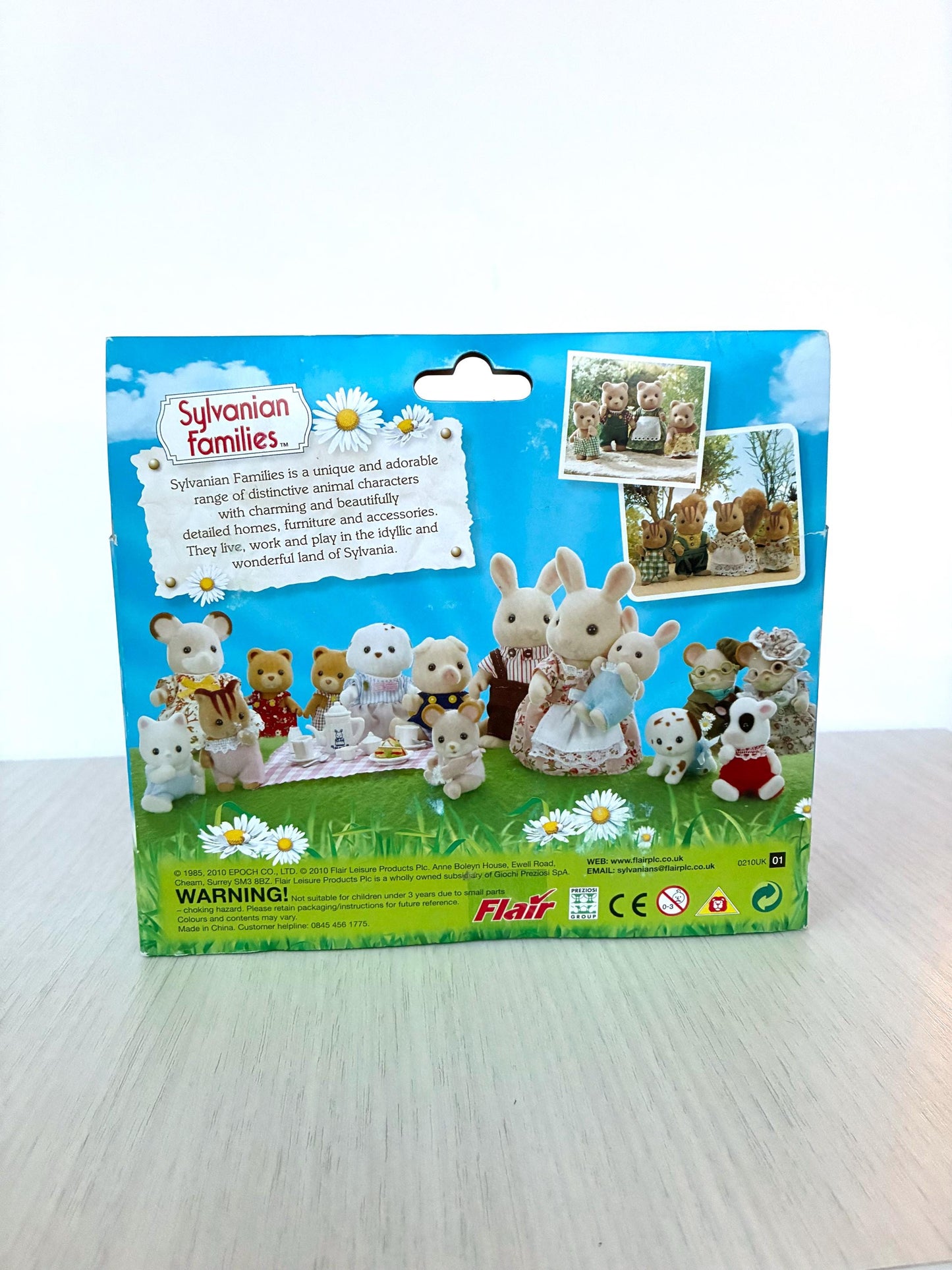 Calico Critters Ellwoods elephants parents figures — Sylvanian Families vintage