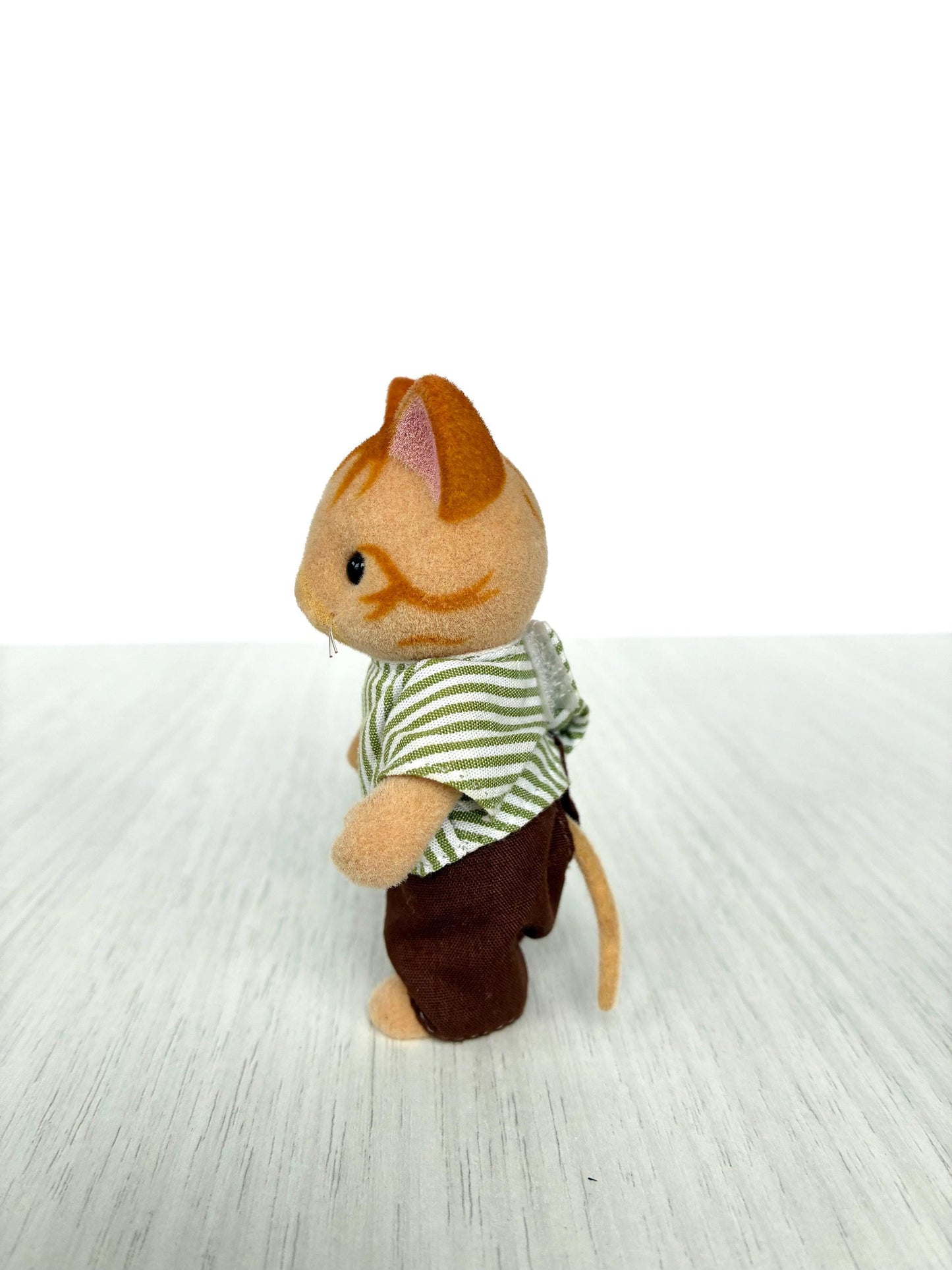 Beaman Ginger Cat Dad - Discontinued Sylvanian Families figurine — Calico Critters