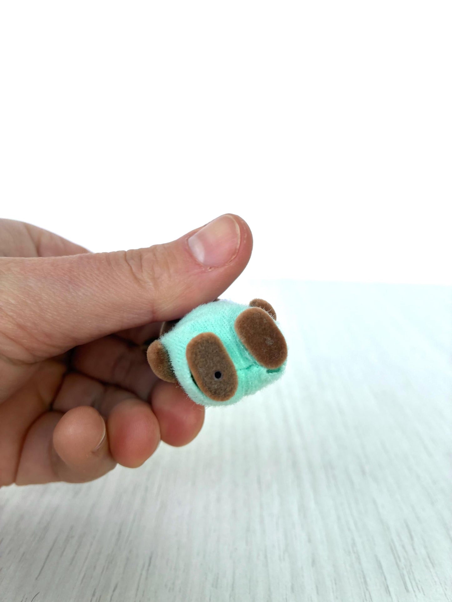 Calico Critters Brown Wildwood Rabbit baby, Sylvanian Families bunny