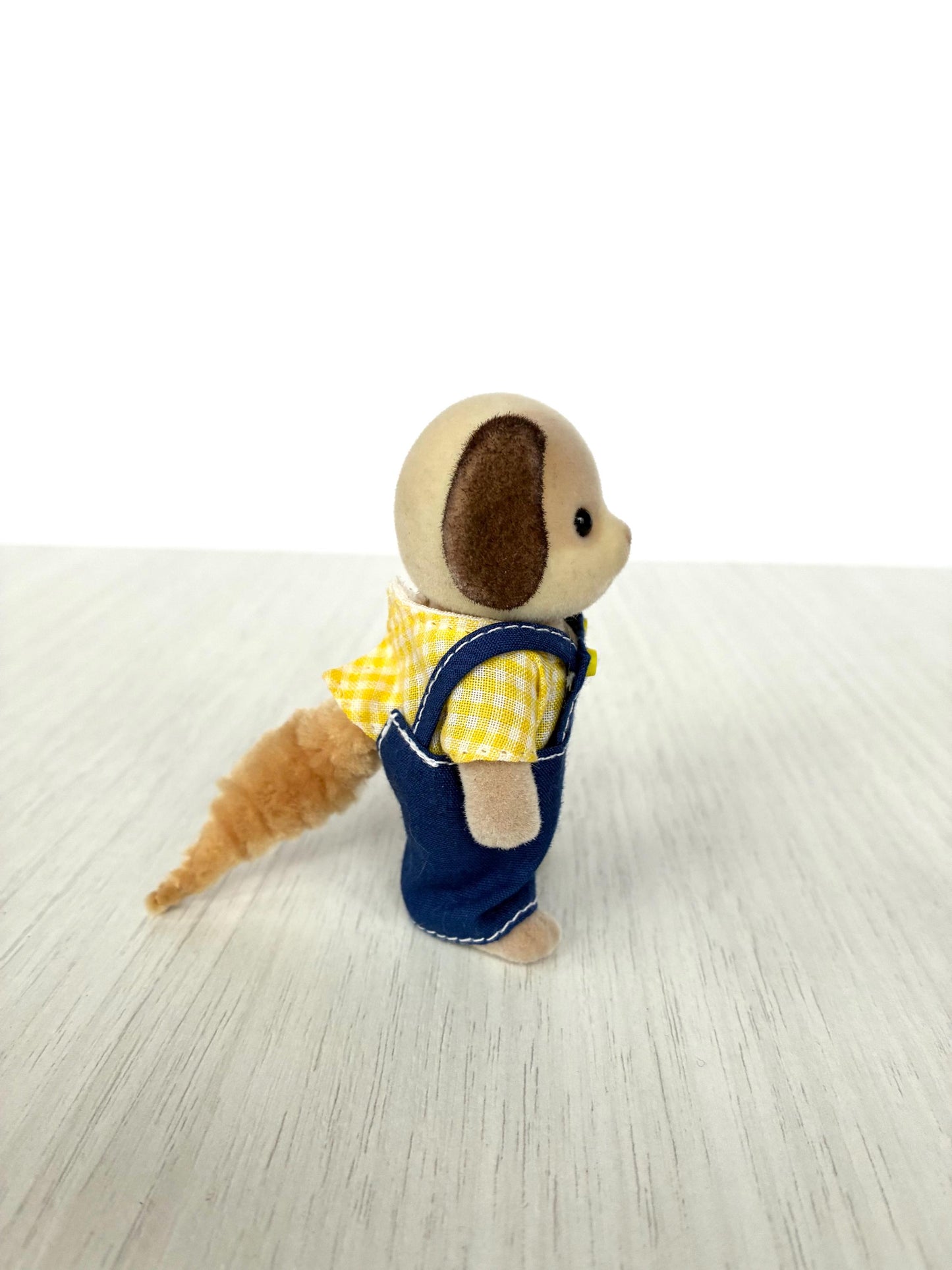 Calico Critters beagle dad, discontinued! Vintage Beagle sylvanian families collectible dog figurine