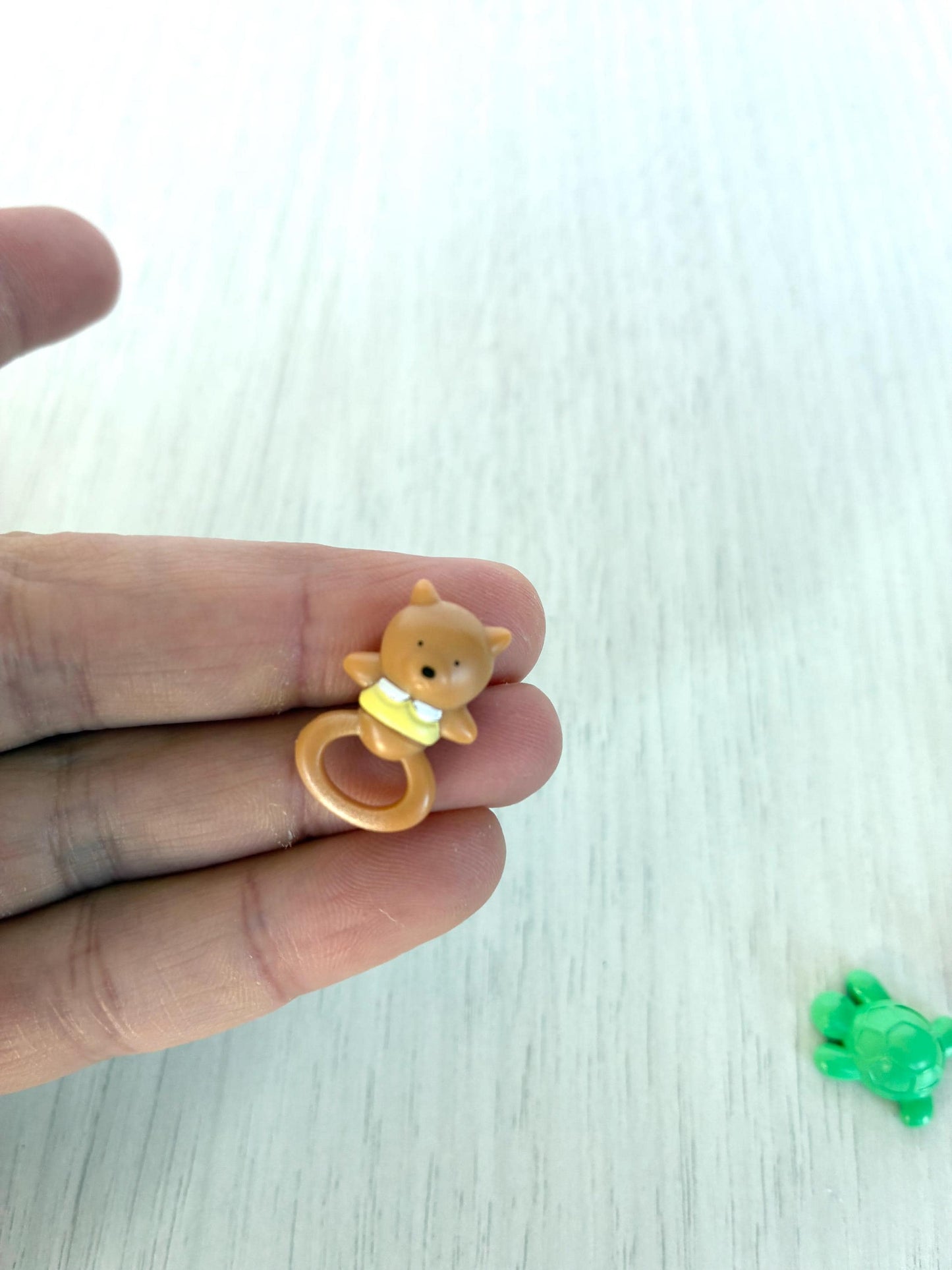 Miniature Calico Critters baby toys, stuffy, gift box, turtle, shell for Sylvanian babies, Calico Critters teddy bear