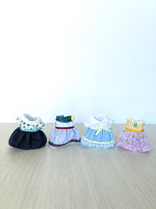 Calico Critters Adult Dresses, Sylvanian Families Outfits, Mom Clothing