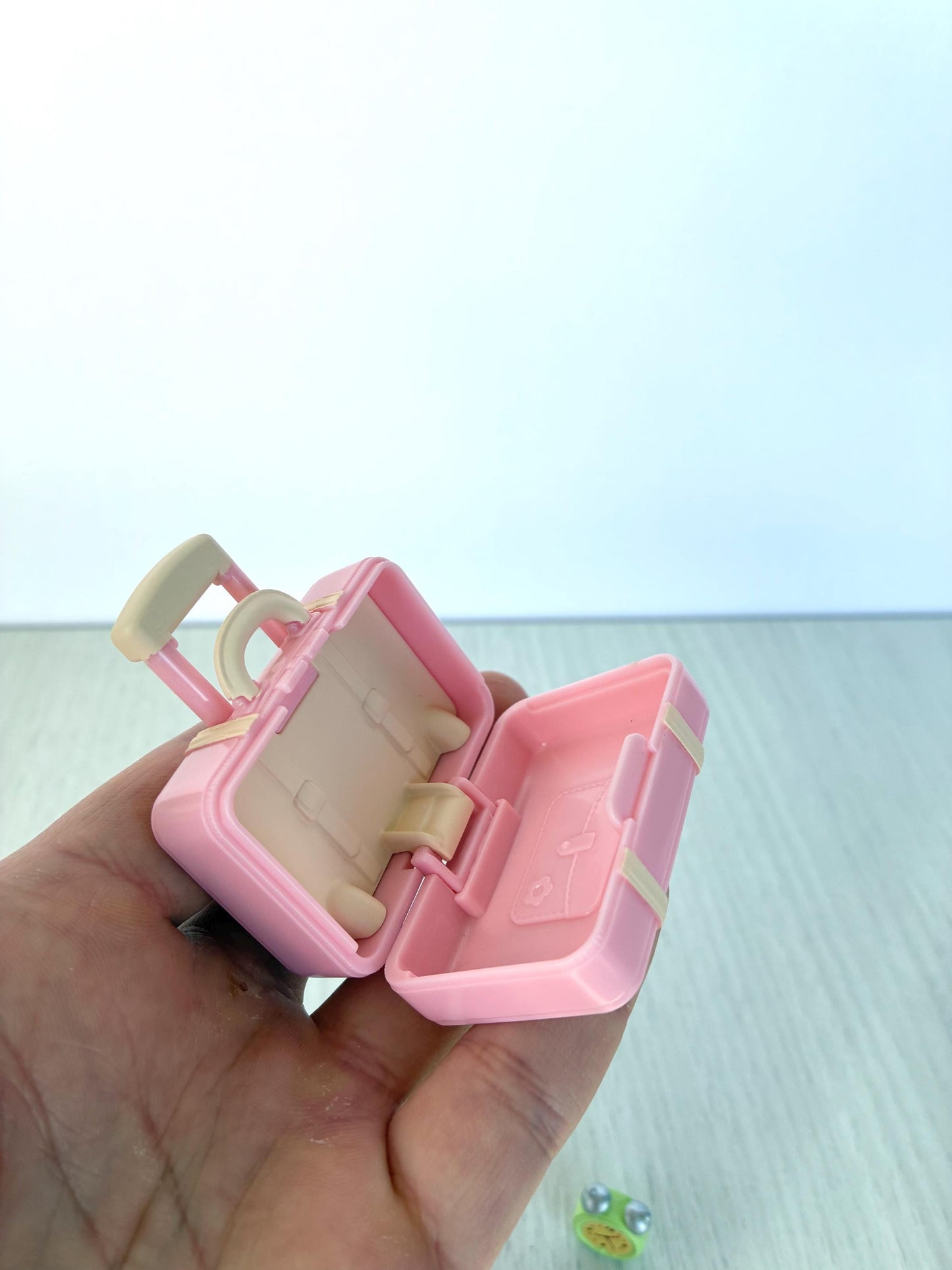 Calico Critters Miniature Travel Accessories, Suitcase, Clock, Pencil, Brush — Sylvanian Families