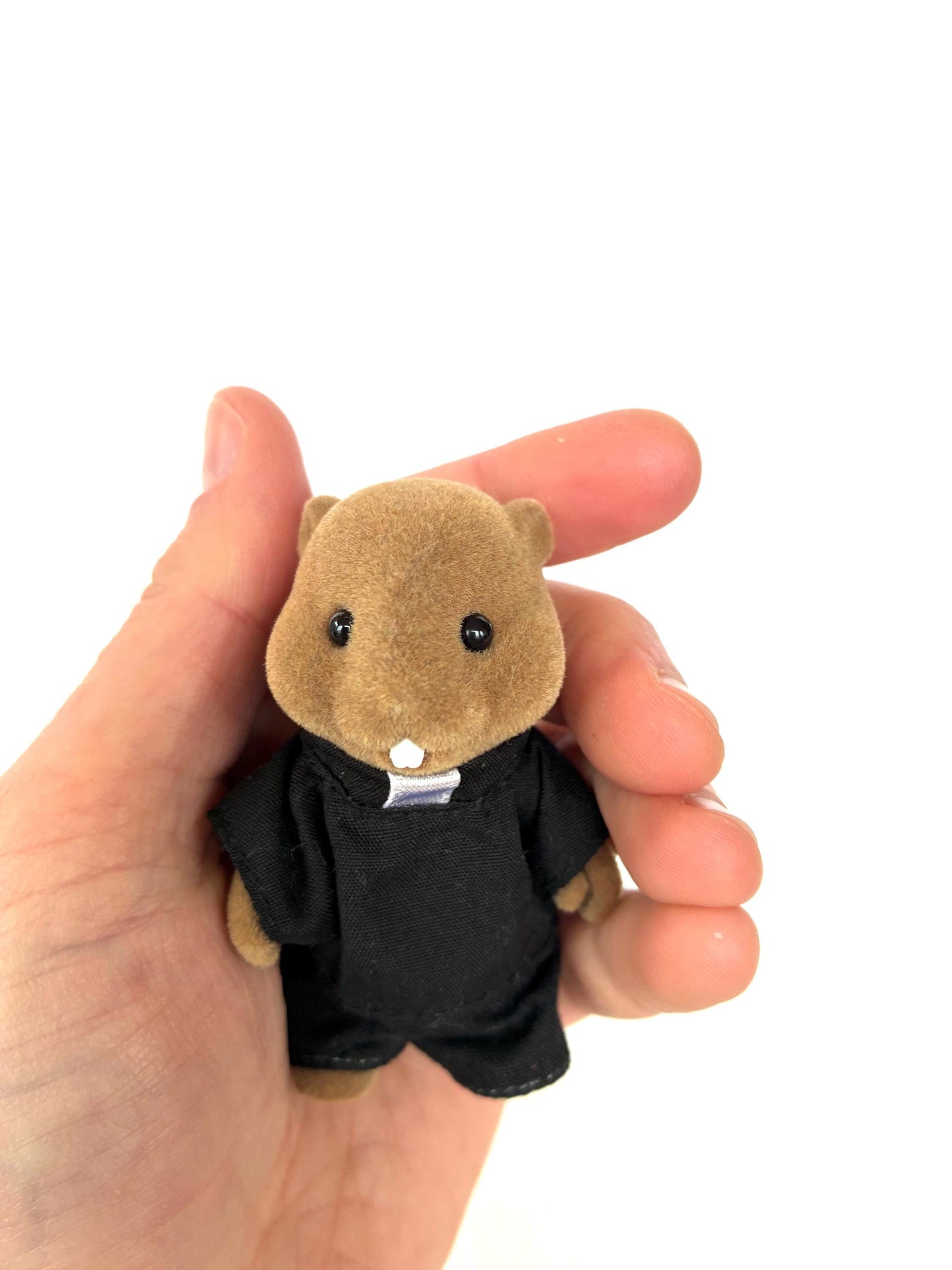 Beaver groom tail detail — Sylvanian Families / Calico Critters