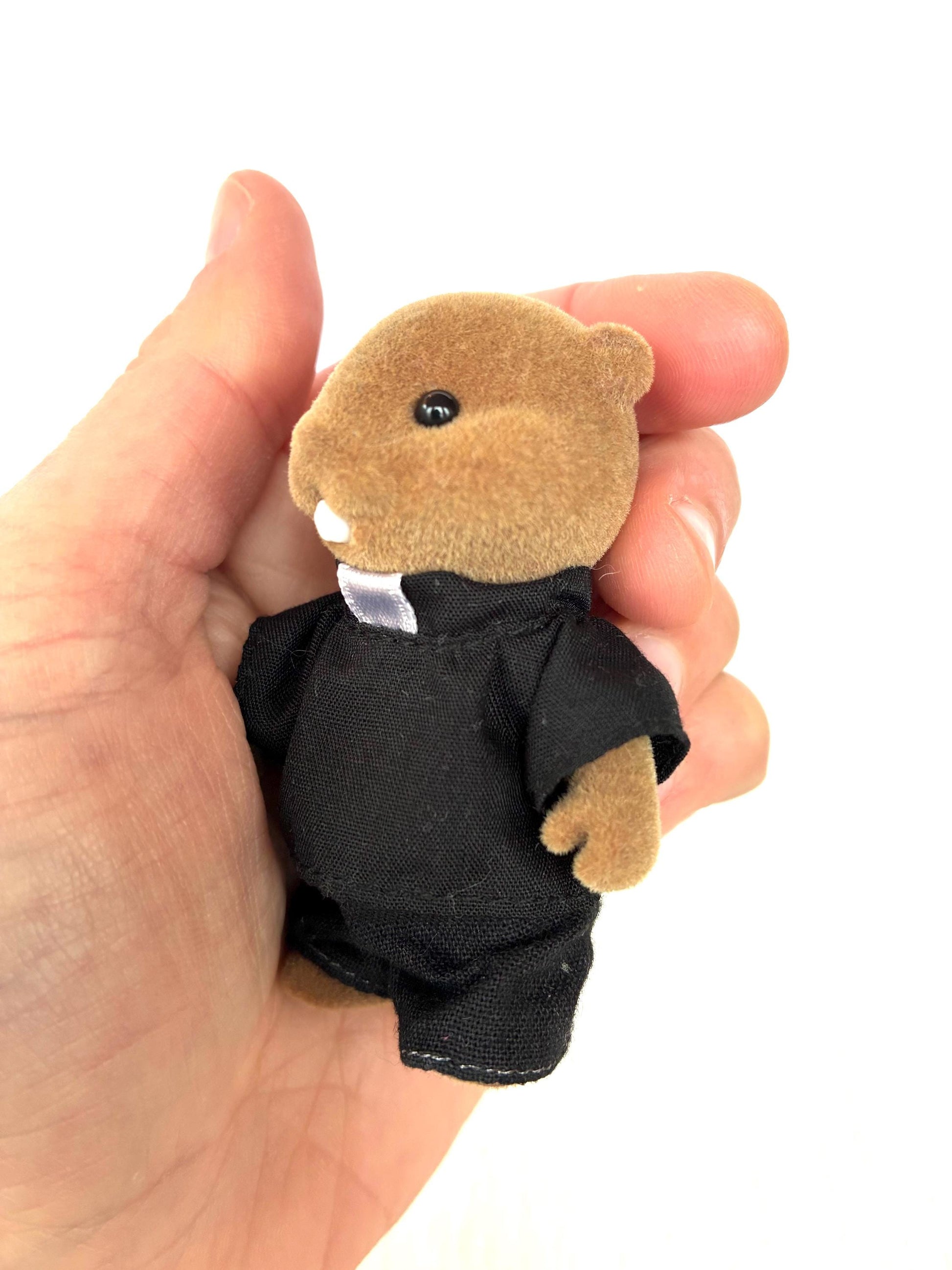 Collectible Waters beaver groom — Sylvanian Families / Calico Critters