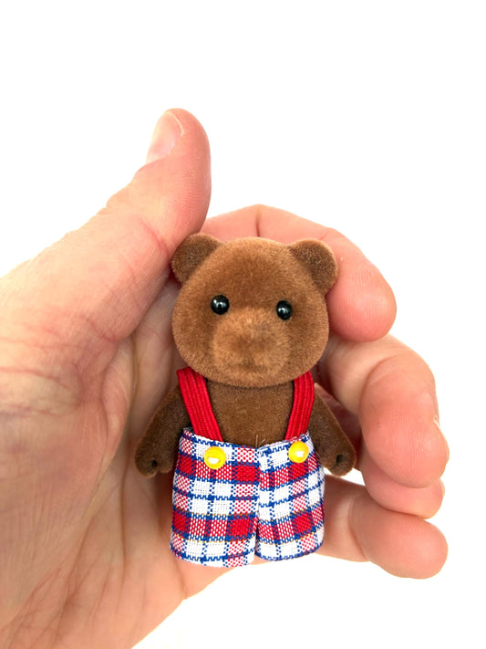 Vintage Sylvanian Timbertop bear brother — Calico Critters, Sylvanian Families