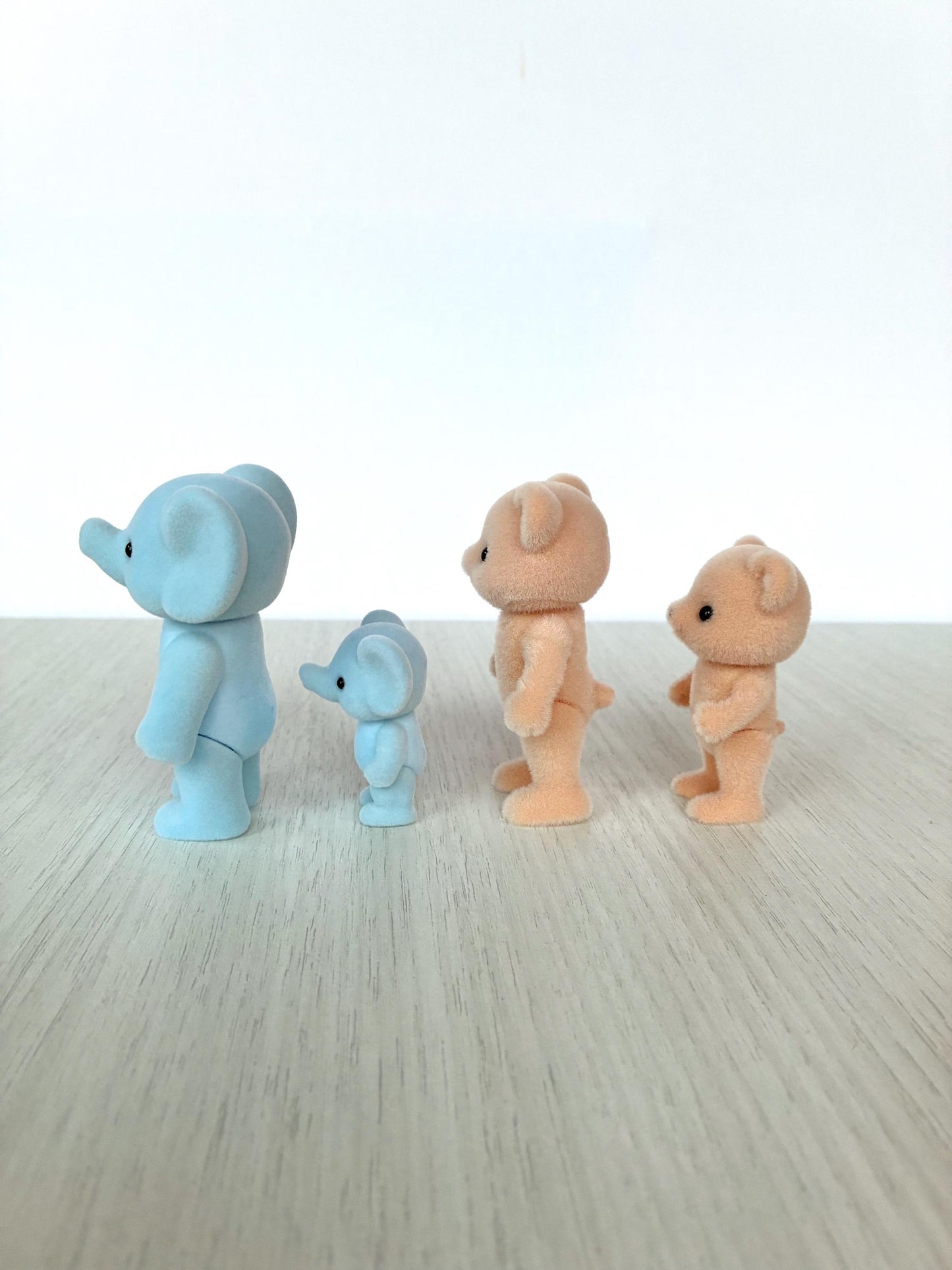 Calico Critters biscuit bear and elephant — Sylvanian Families