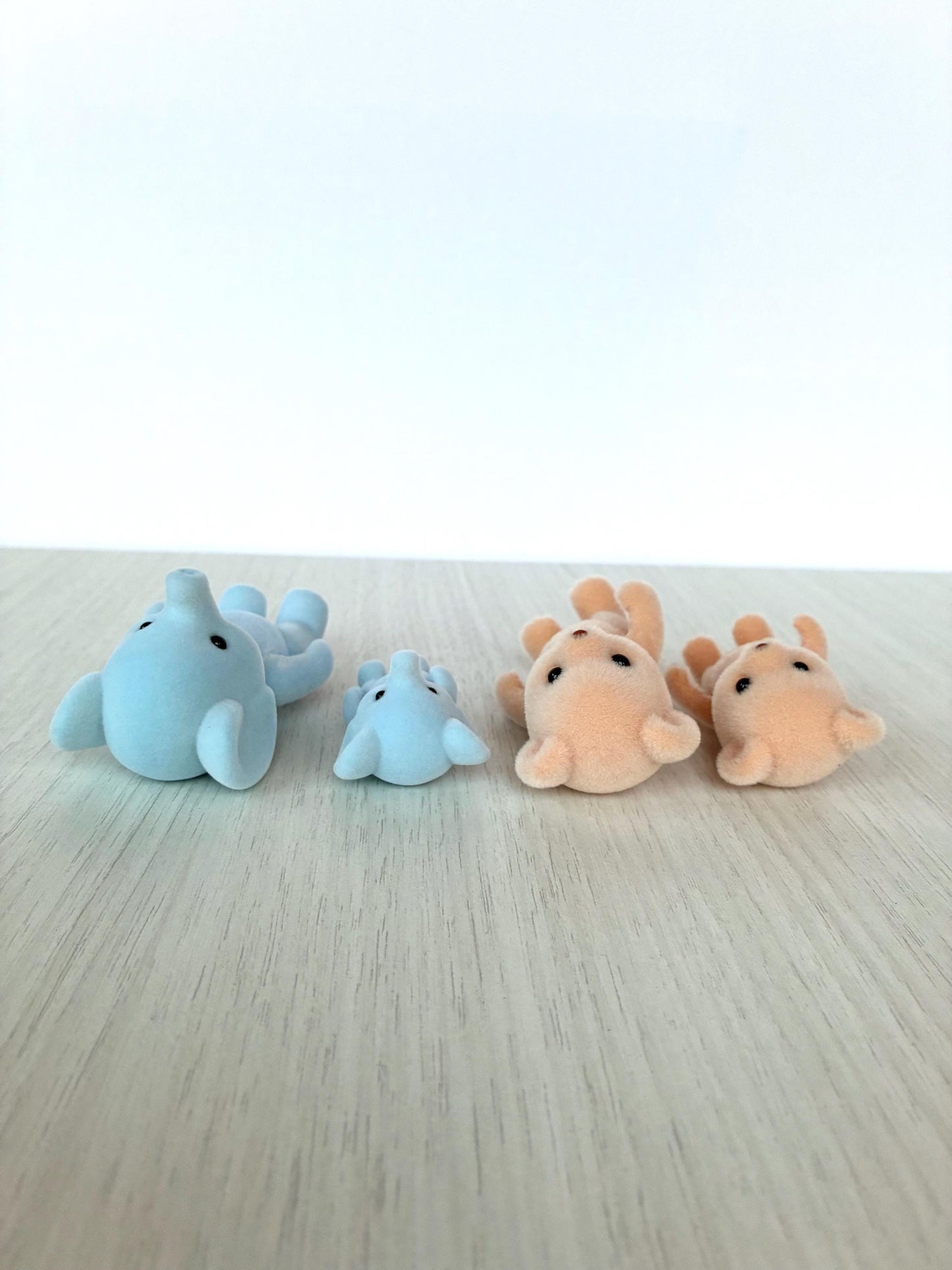 Calico Critters biscuit bear and elephant — Sylvanian Families