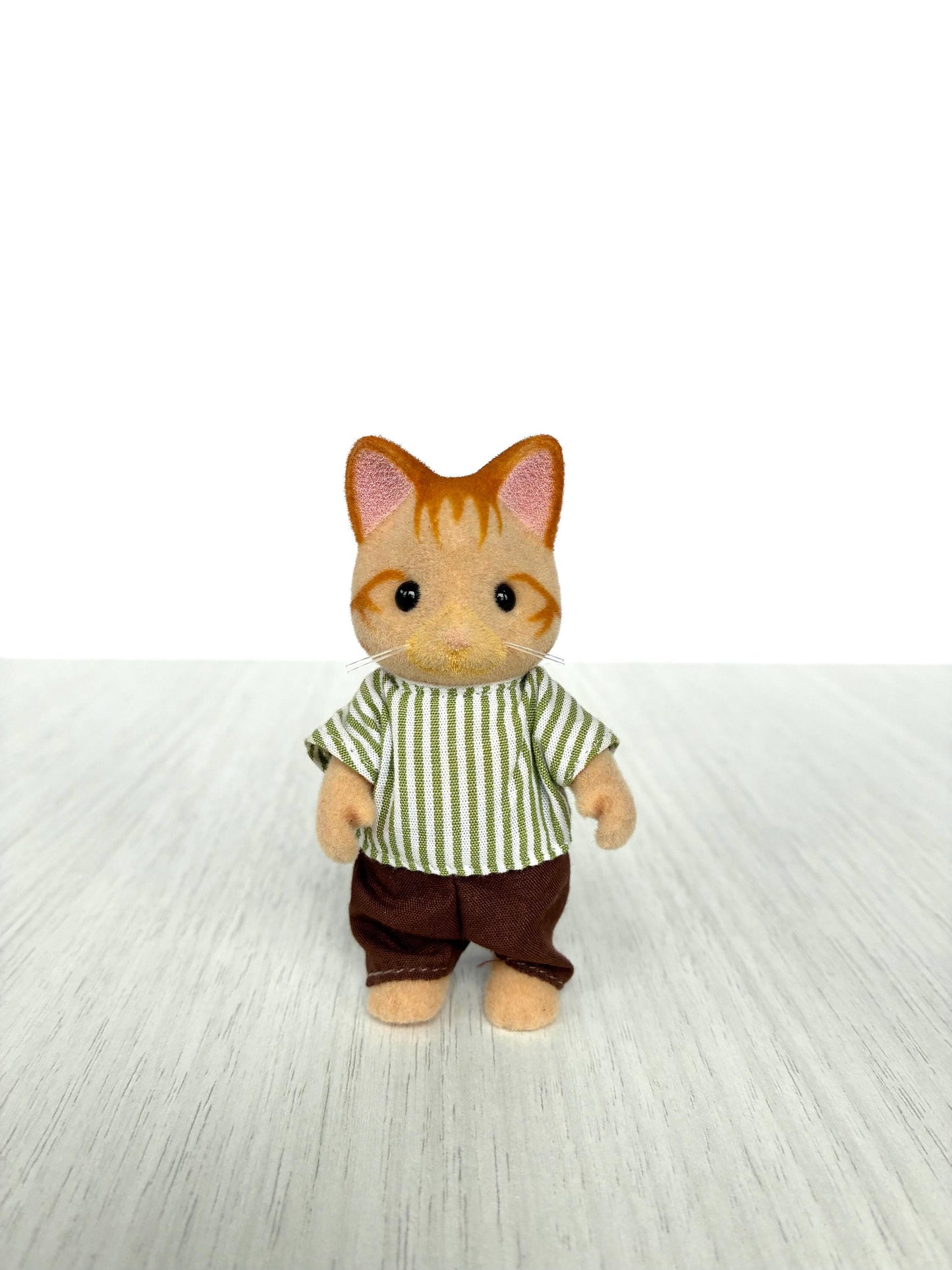 Beaman Ginger Cat Dad - Discontinued Sylvanian Families figurine — Calico Critters