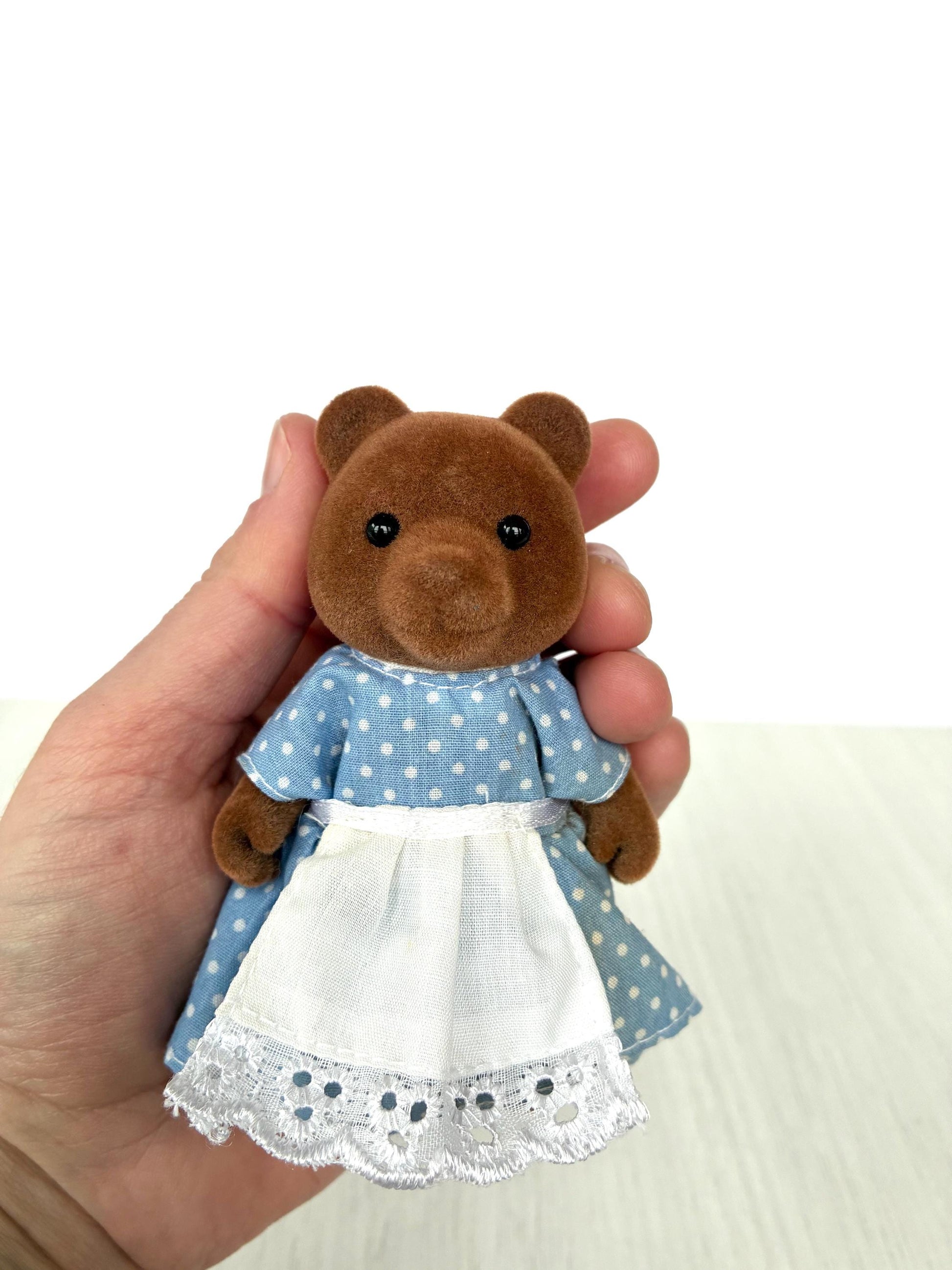 Bear mother head detail — Sylvanian Families / Calico Critters