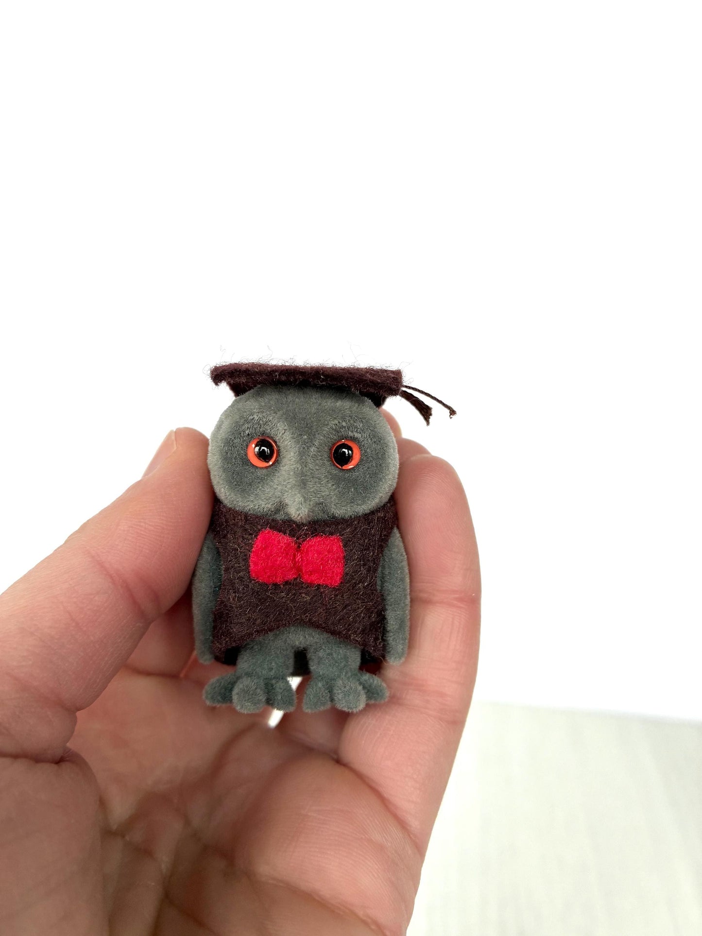 Rare Orange-Eyed Treefellow Owls - Sylvanian Families Calico Critter Set | Excellent Condition | Limited Edition | Easter Gift for Collector