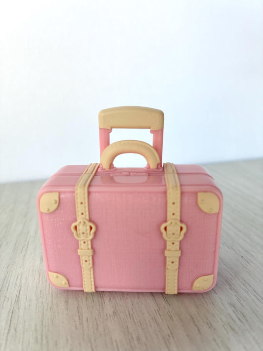 Calico Critters Miniature Travel Accessories, Suitcase, Clock, Pencil, Brush — Sylvanian Families