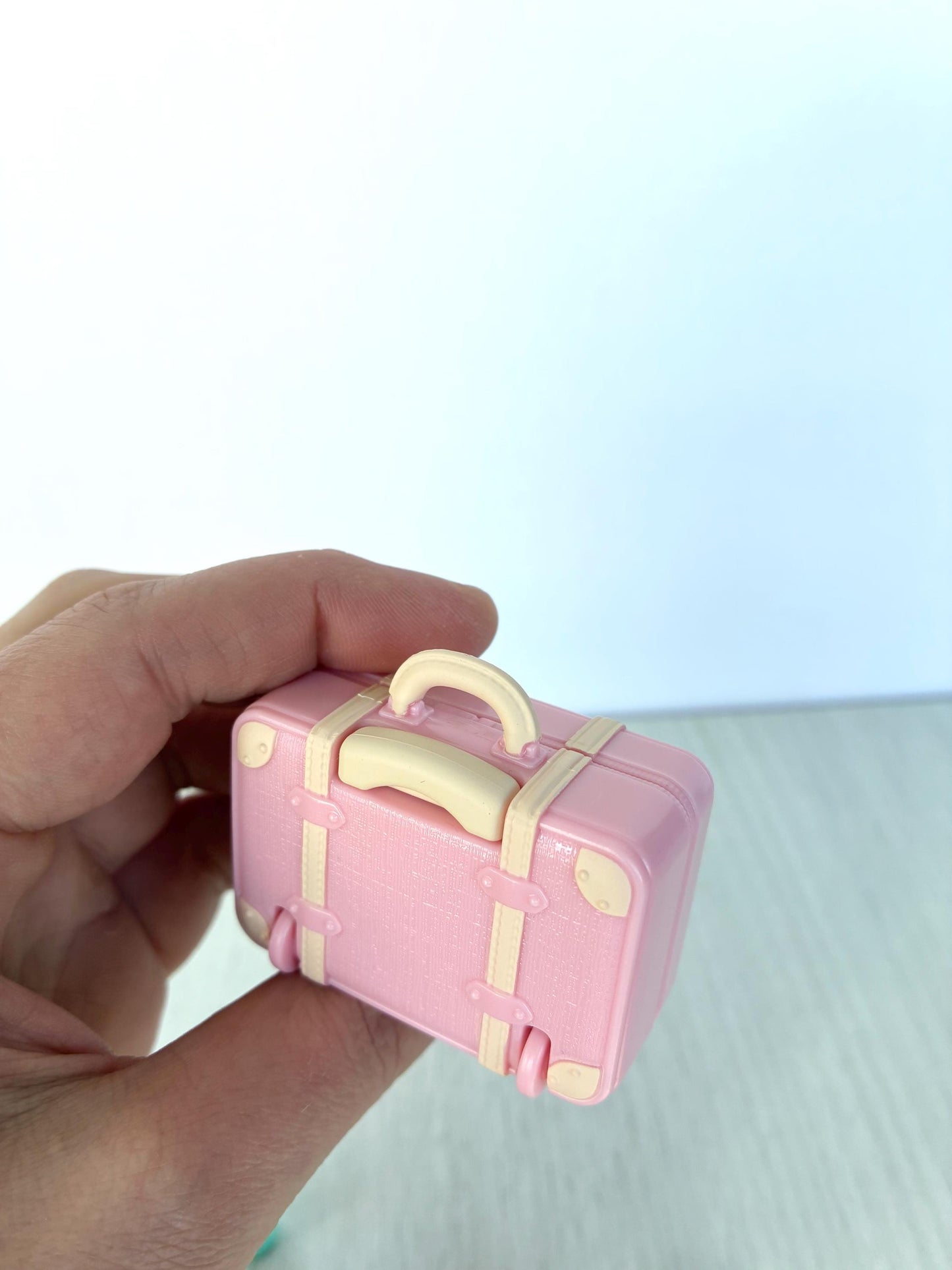 Calico Critters Miniature Travel Accessories, Suitcase, Clock, Pencil, Brush — Sylvanian Families