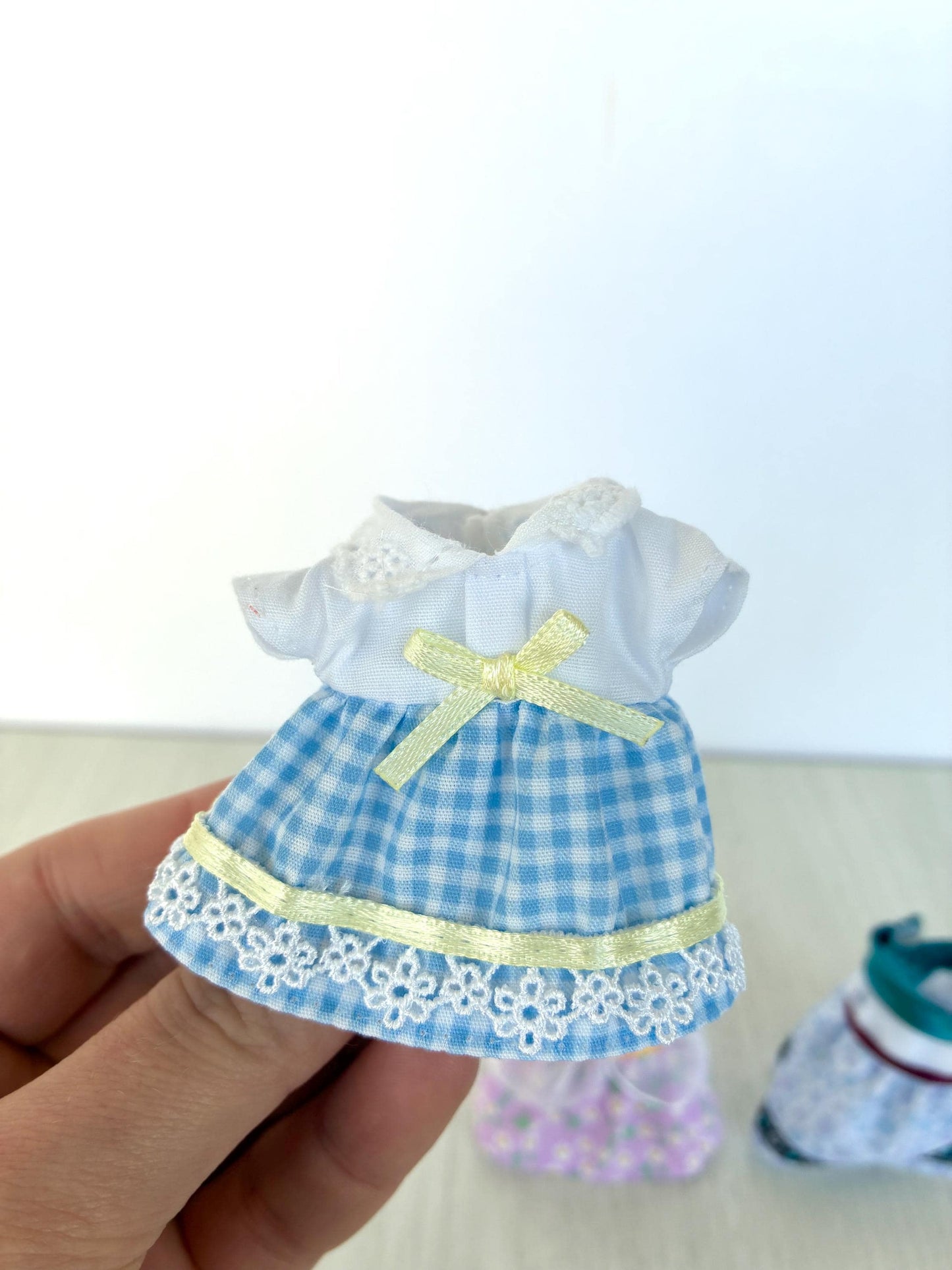 Calico Critters Adult Dresses, Sylvanian Families Outfits, Mom Clothing