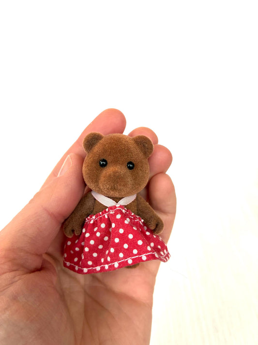 Vintage Sylvanian Timbertop sister — Calico Critters, Sylvanian Families