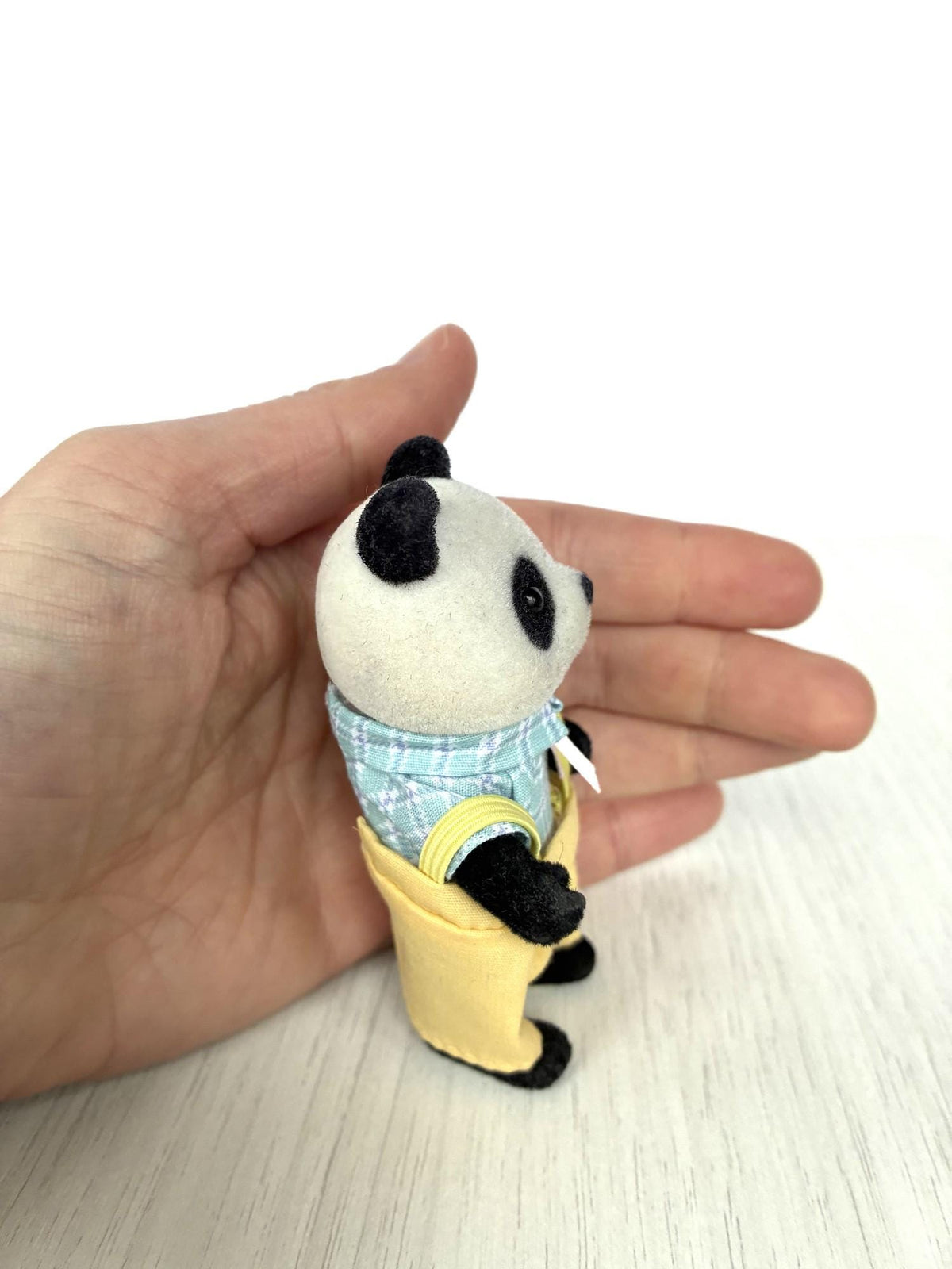 Calico Critters Sylvanian Families panda boy side view