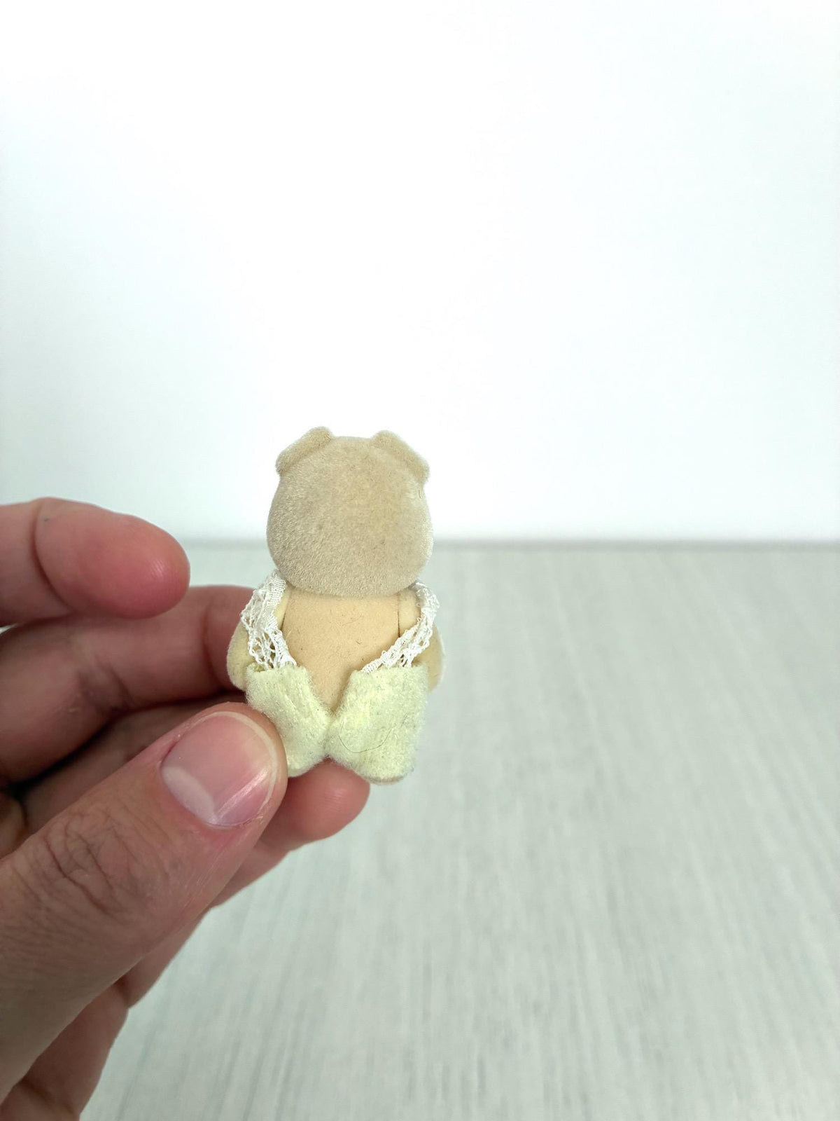 Calico Critters Sylvanian Families piglet baby, back view