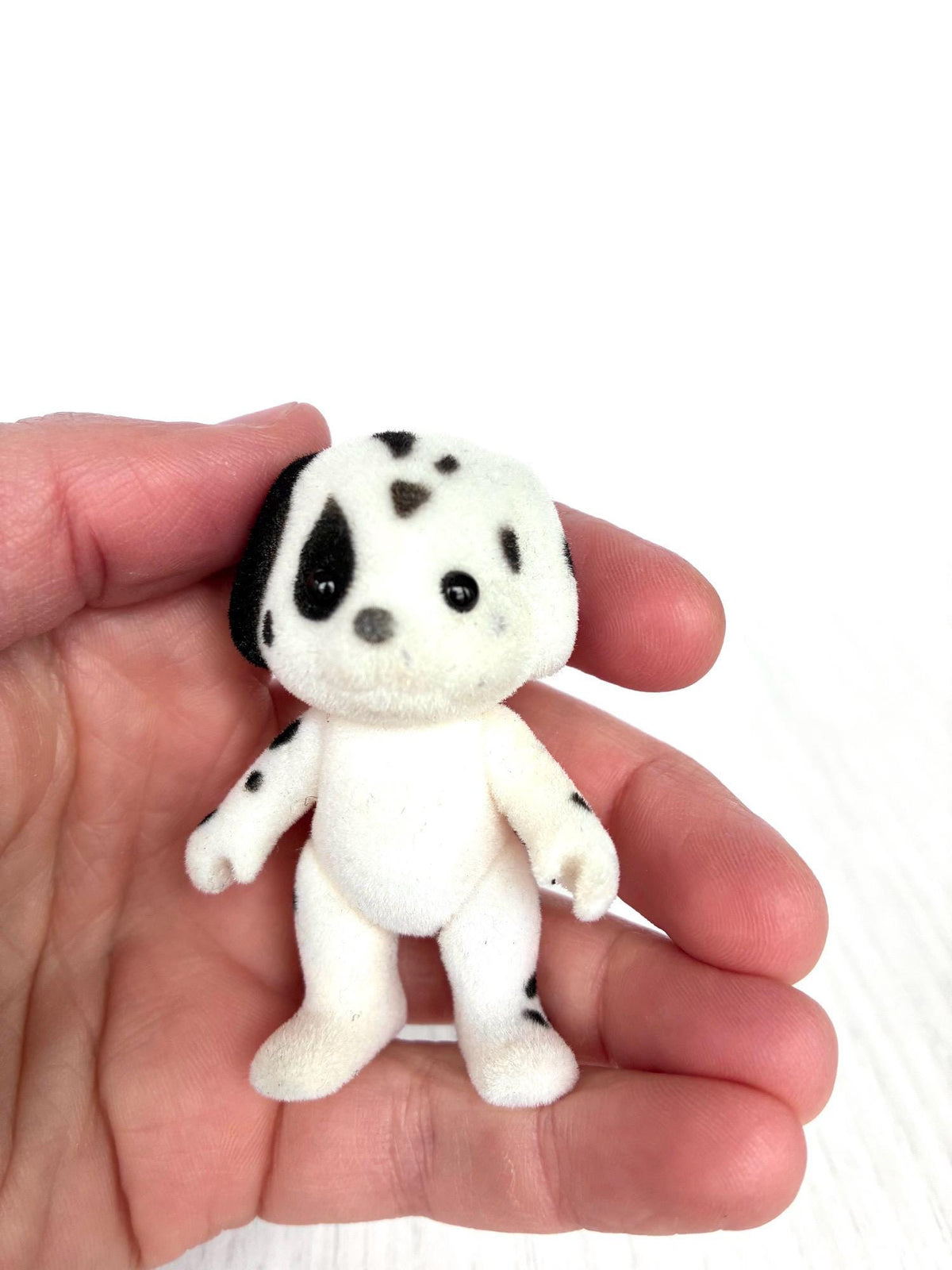 Sylvanian Families Calico Critters Kennelworth Dalmatian brother Rufus in floral dress