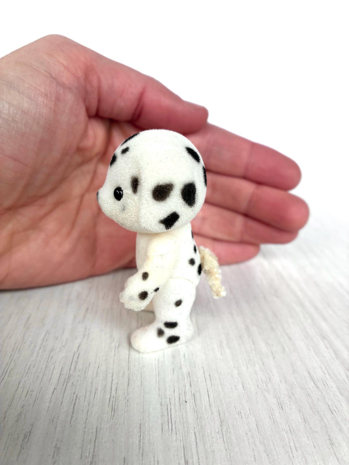 Sylvanian Families Calico Critters Kennelworth Dalmatian brother Rufus in floral dress